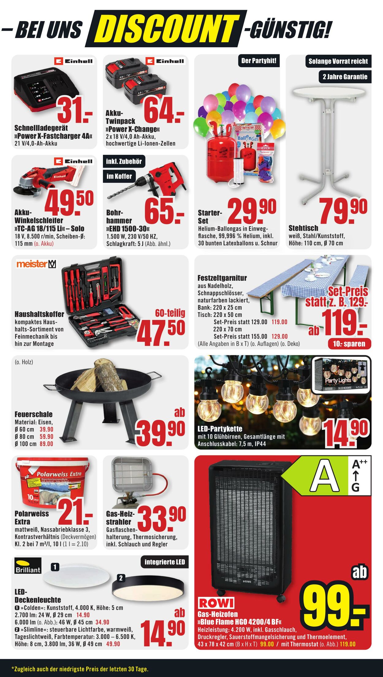 Prospekt B1 Discount Baumarkt 14.12.2024 - 20.12.2024