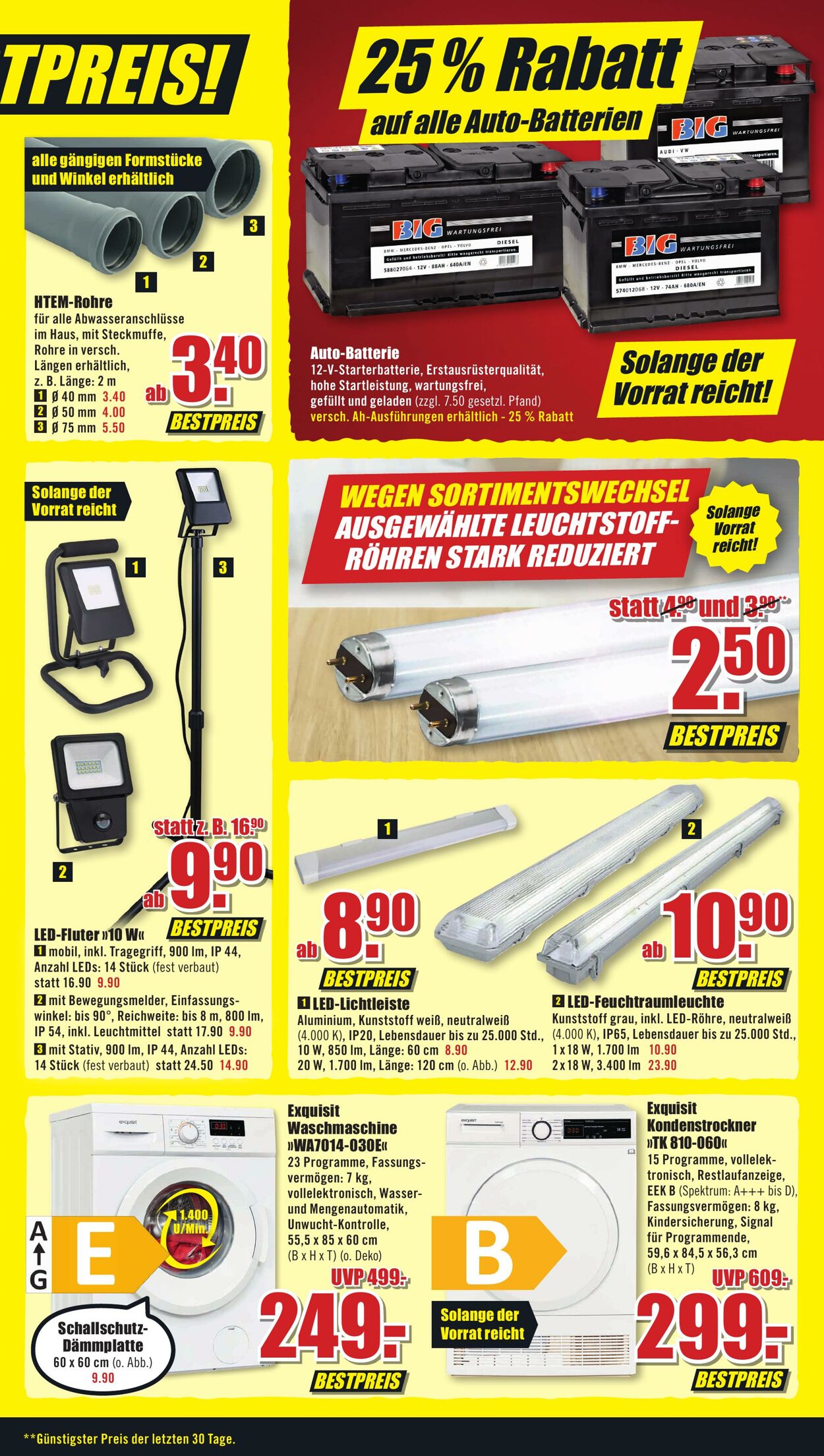 Prospekt B1 Discount Baumarkt 31.12.2022 - 06.01.2023