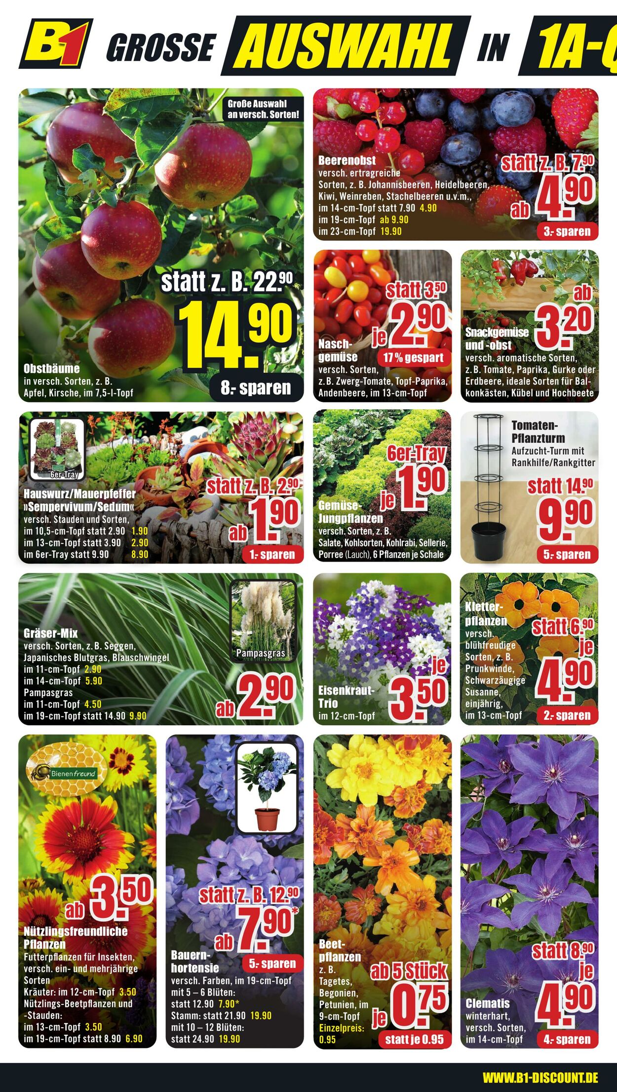 Prospekt B1 Discount Baumarkt 13.04.2024 - 19.04.2024