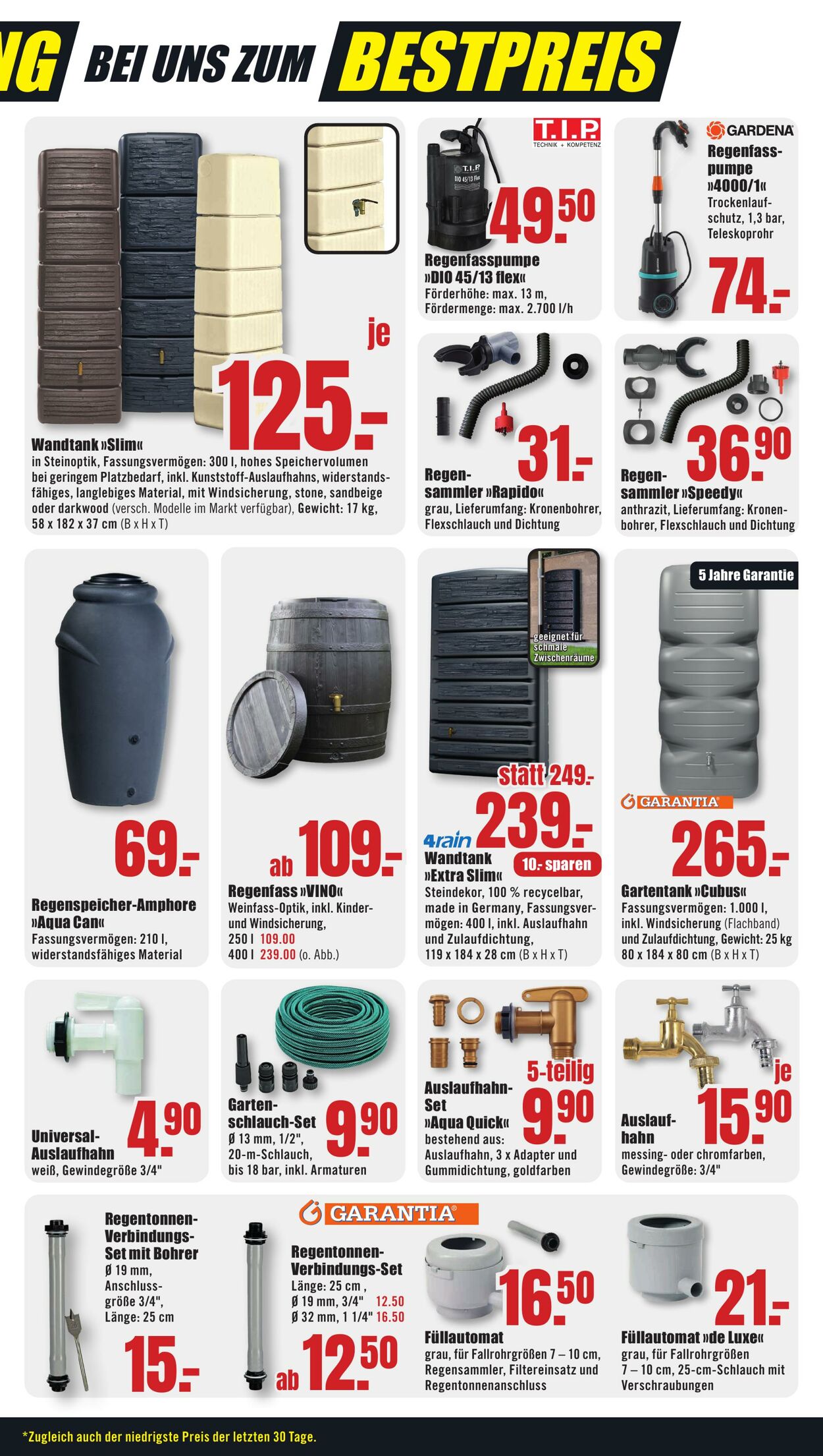 Prospekt B1 Discount Baumarkt 13.04.2024 - 19.04.2024