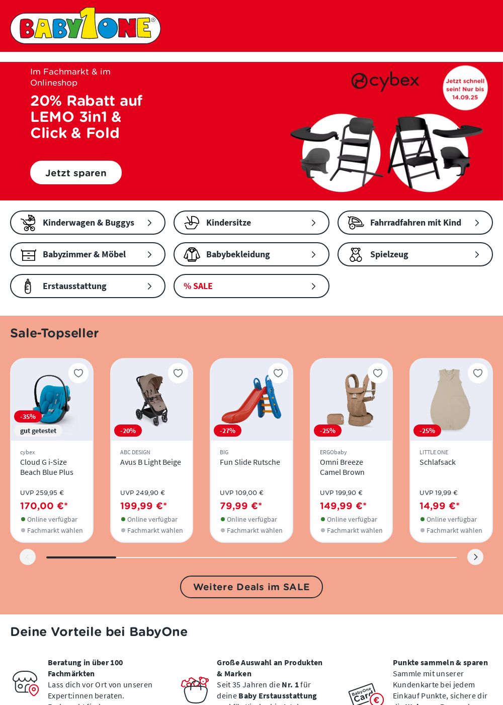 Prospekt Babyone 08.09.2025 - 14.09.2025