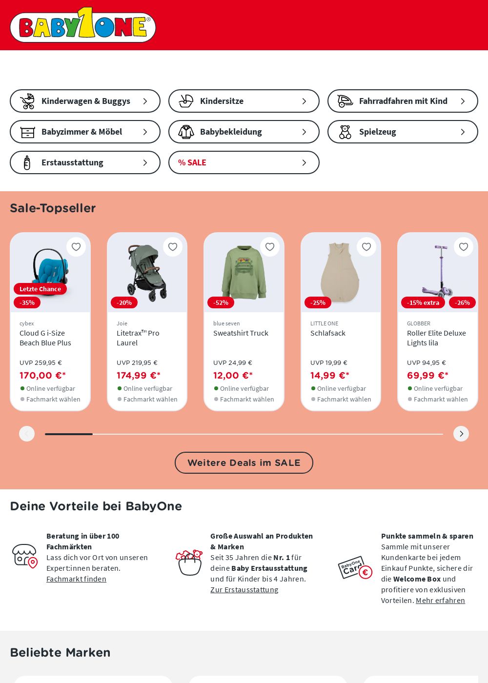Prospekt Babyone 06.10.2025 - 12.10.2025