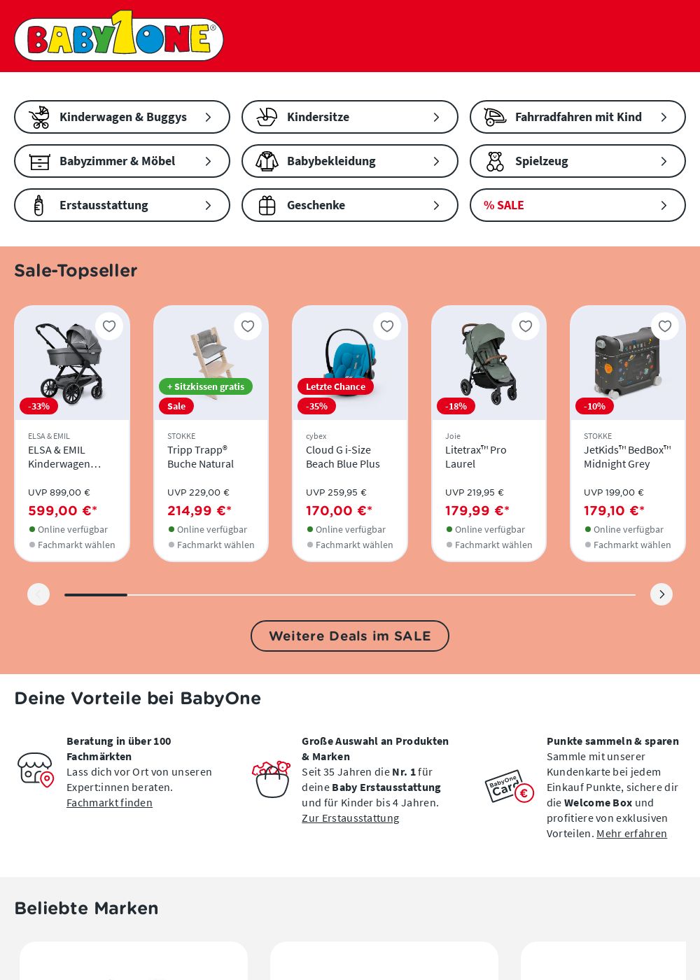 Prospekt Babyone 20.10.2025 - 26.10.2025