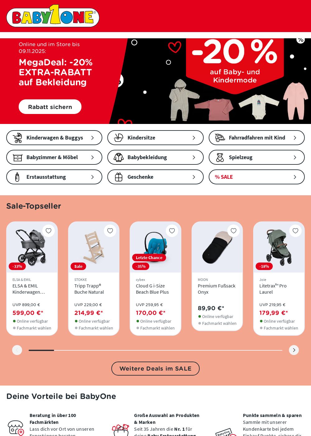 Prospekt Babyone 03.11.2025 - 09.11.2025