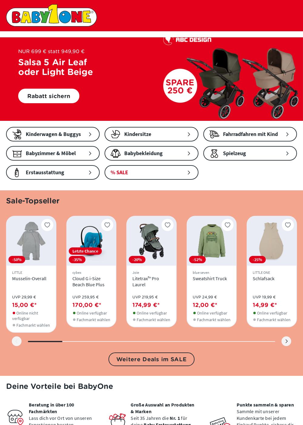 Prospekt Babyone 22.09.2025 - 28.09.2025