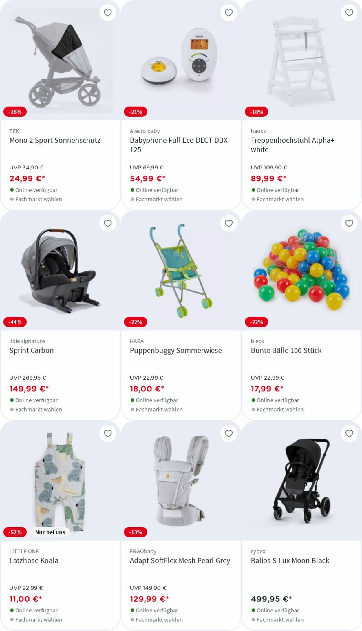 Prospekt Babyone 22.09.2025 - 28.09.2025