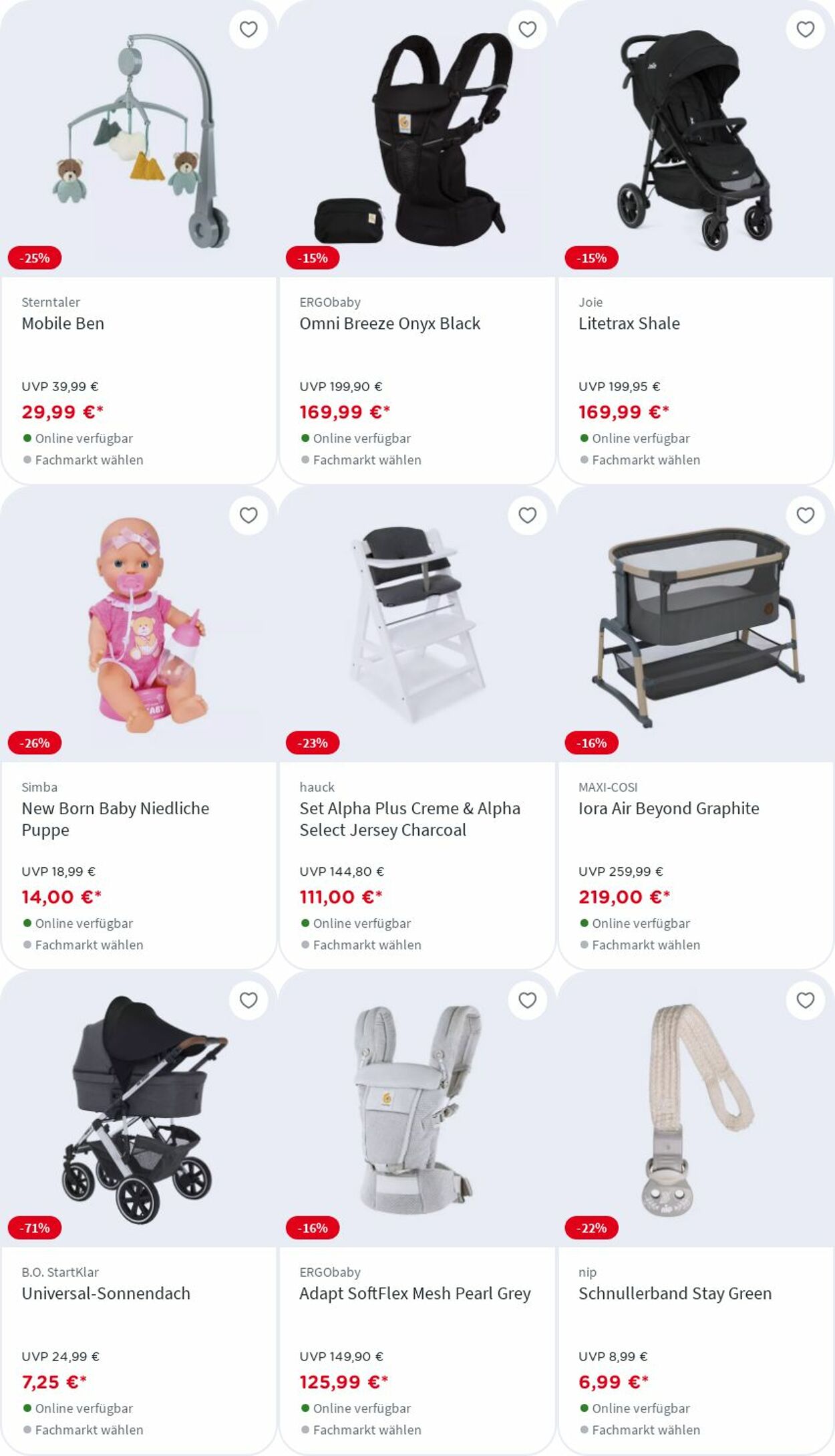 Prospekt Babyone 25.08.2025 - 31.08.2025