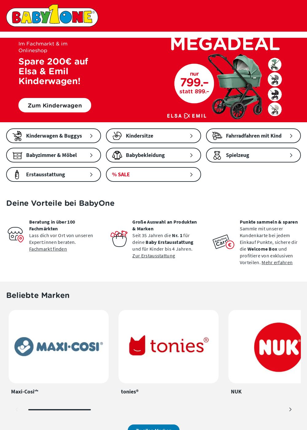 Prospekt Babyone 25.08.2025 - 31.08.2025