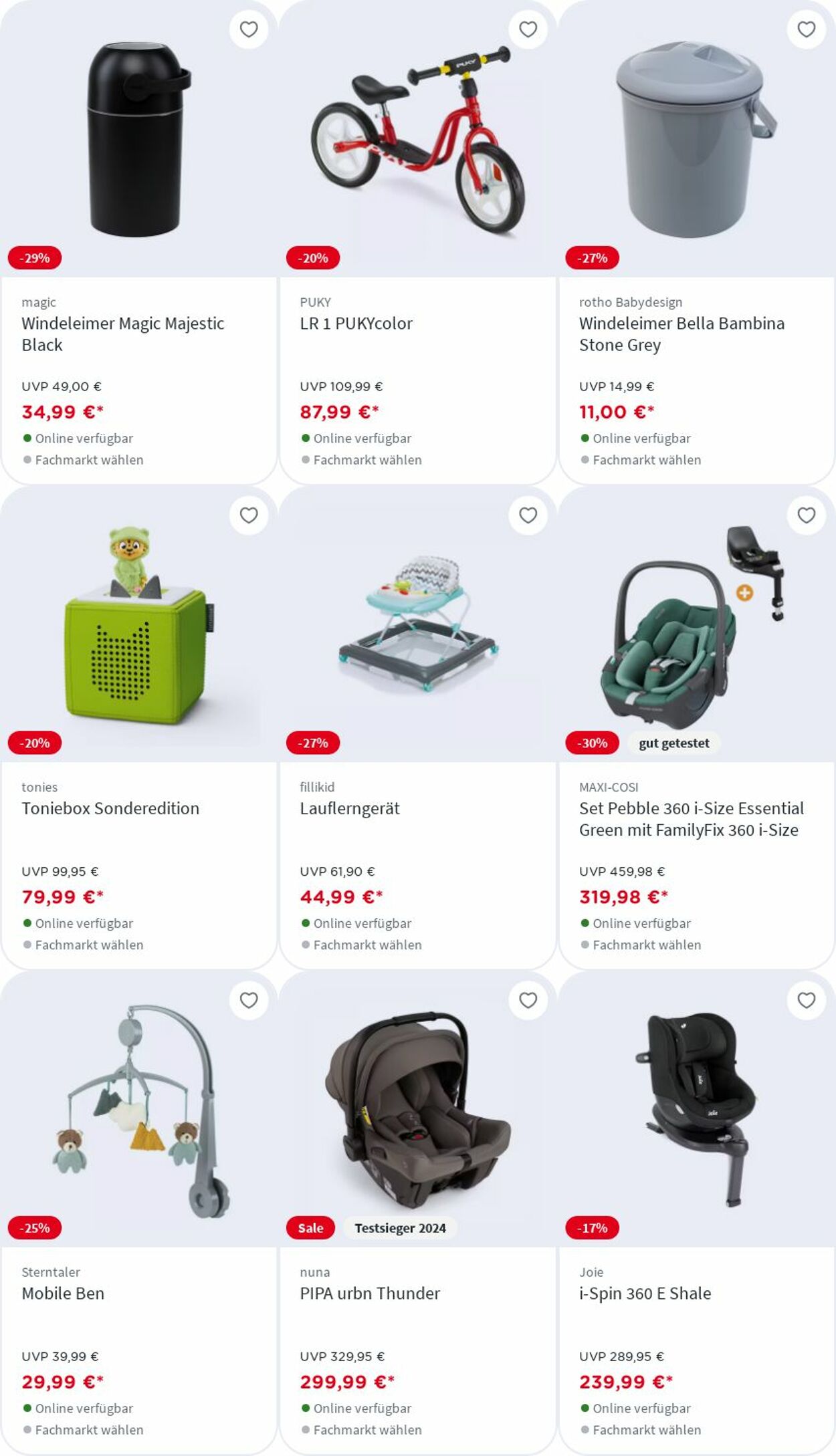 Prospekt Babyone 18.08.2025 - 24.08.2025