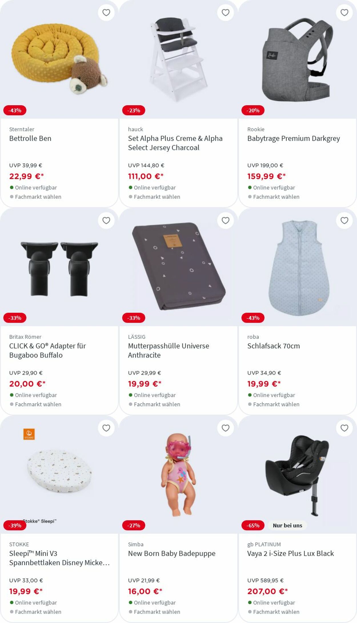 Prospekt Babyone 18.08.2025 - 24.08.2025