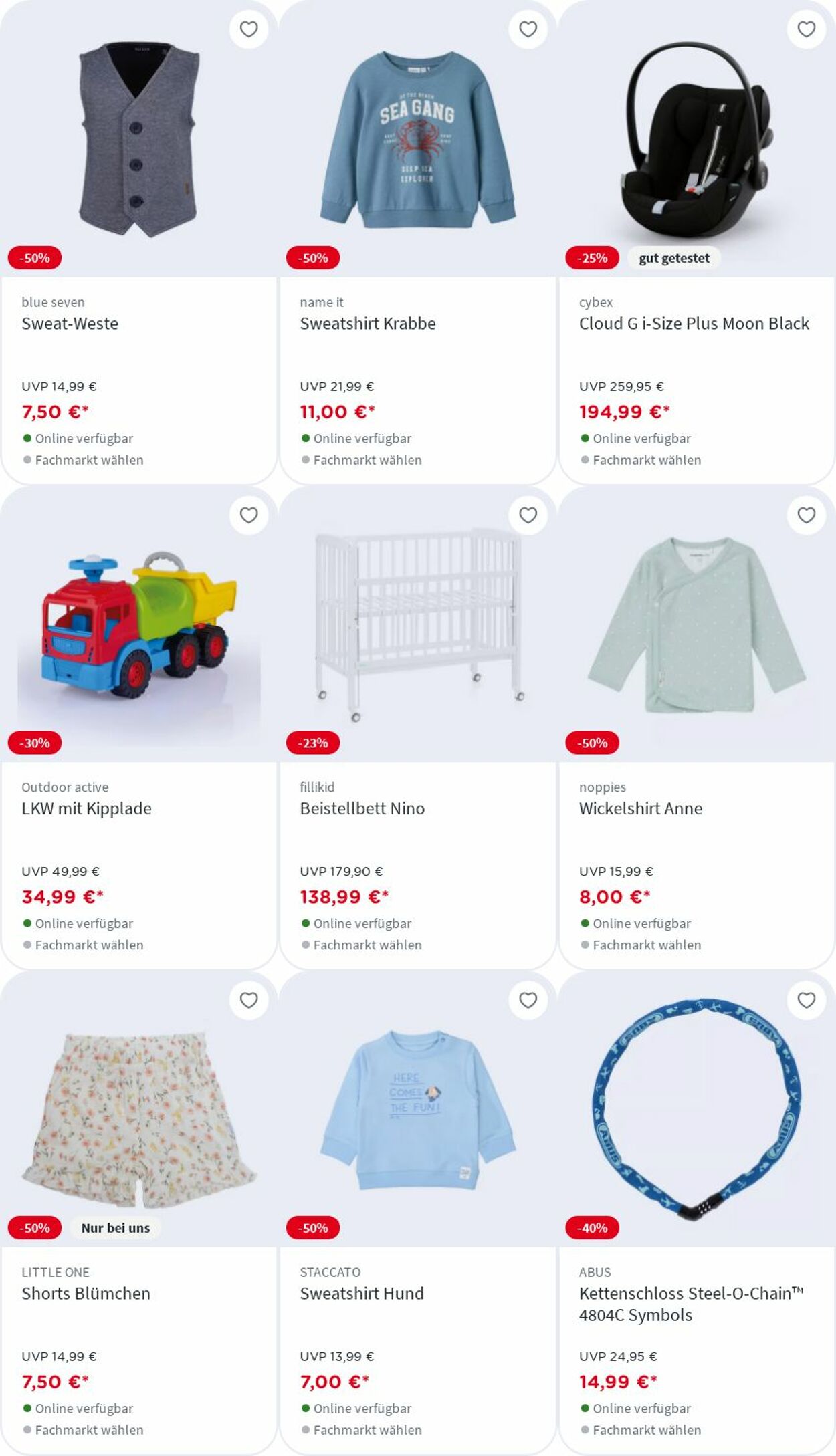 Prospekt Babyone 18.08.2025 - 24.08.2025
