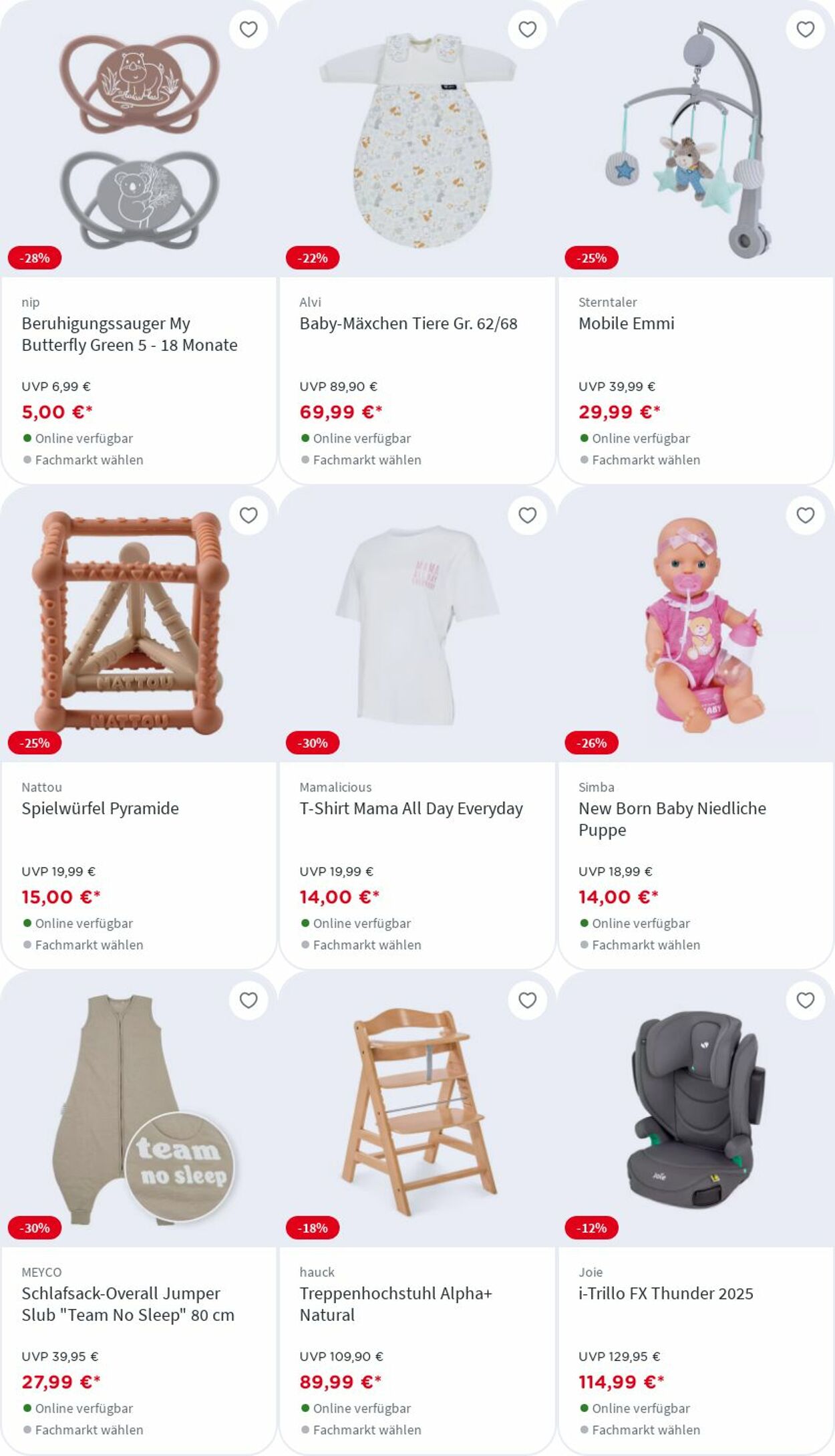 Prospekt Babyone 18.08.2025 - 24.08.2025