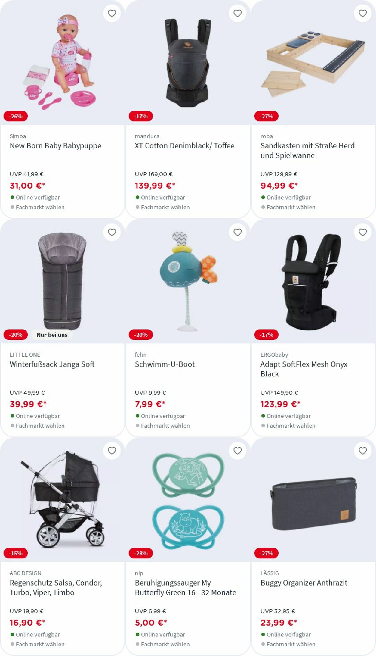 Prospekt Babyone 18.08.2025 - 24.08.2025