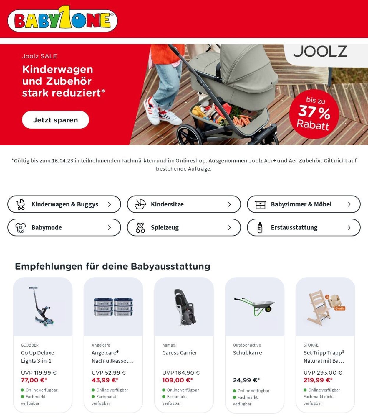 Prospekt Babyone 08.12.2025 - 14.12.2025