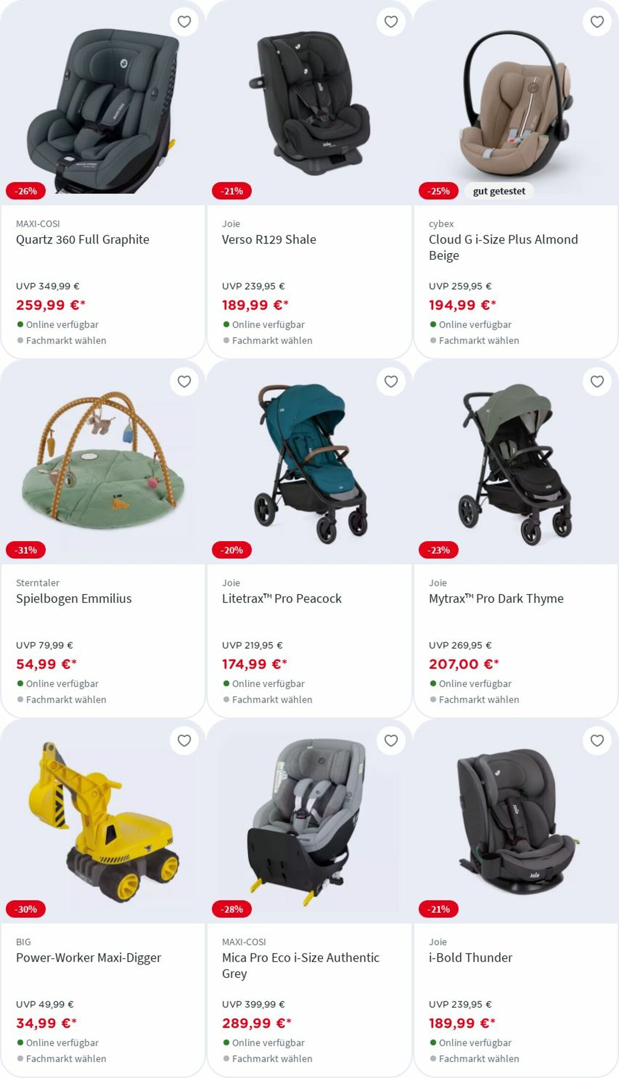 Prospekt Babyone 11.08.2025 - 17.08.2025