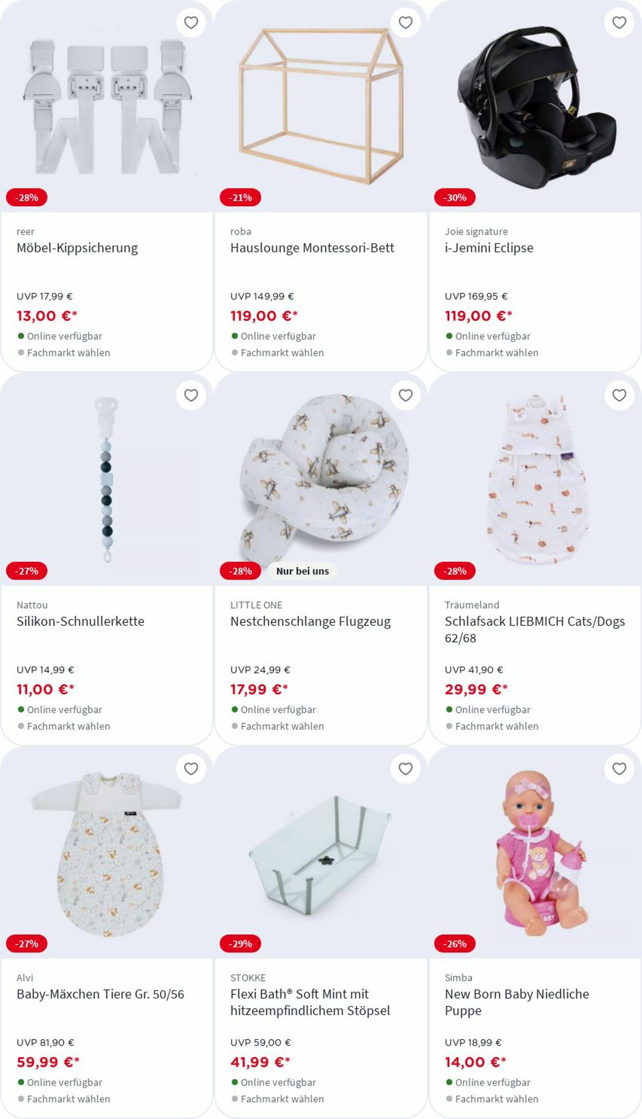 Prospekt Babyone 11.08.2025 - 17.08.2025