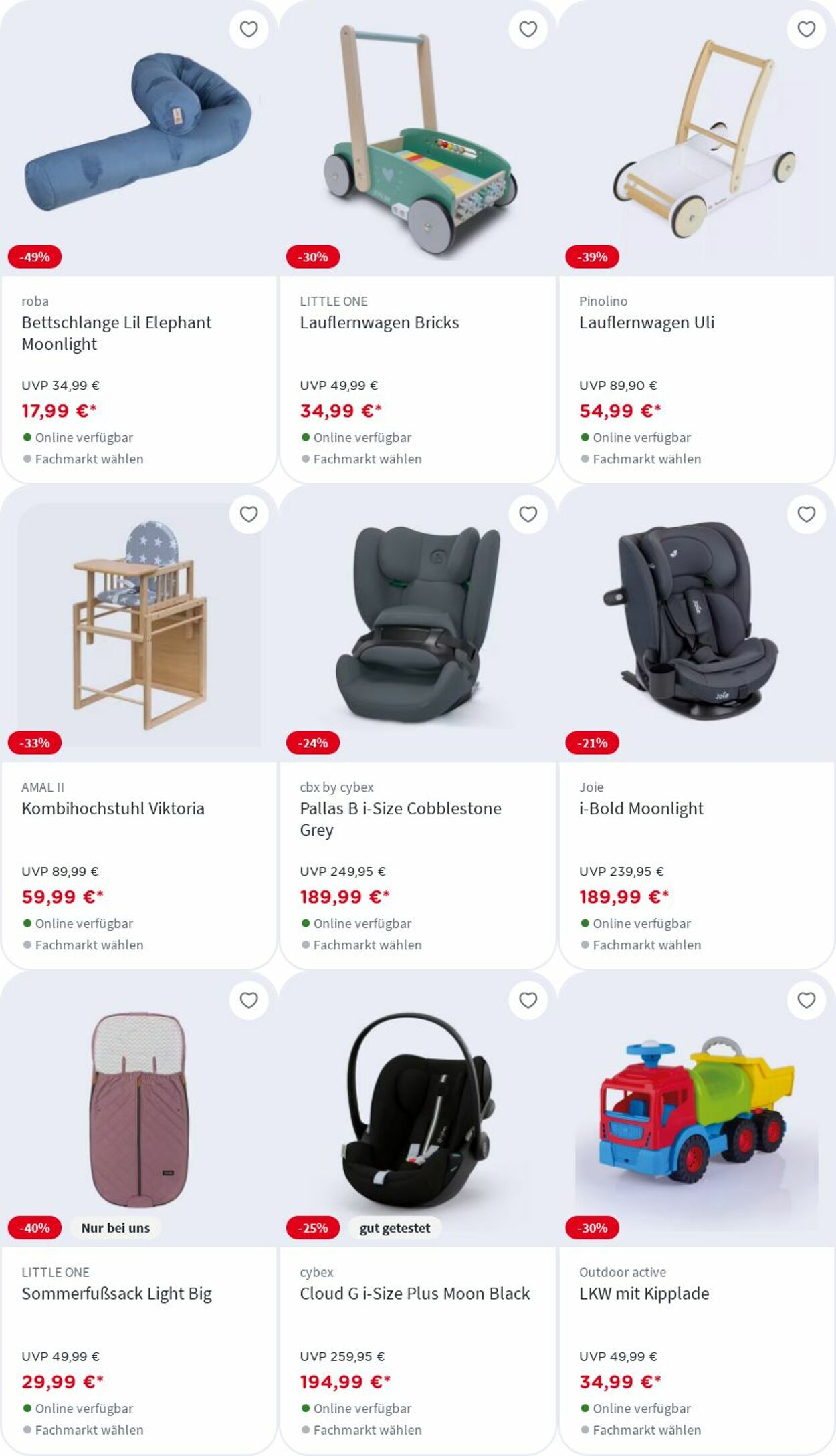 Prospekt Babyone 11.08.2025 - 17.08.2025