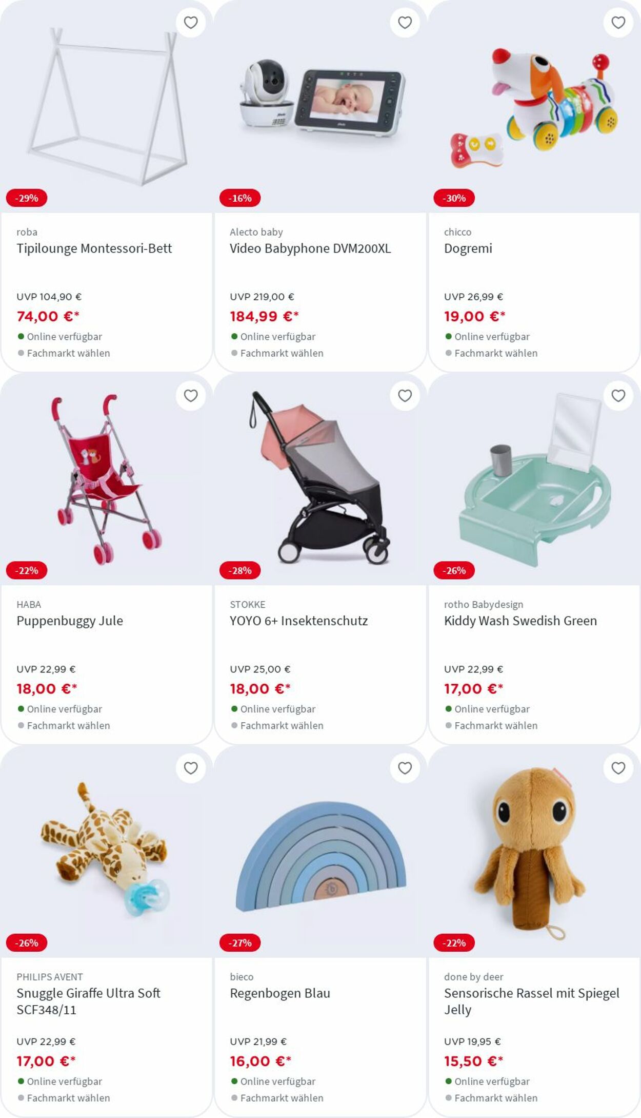 Prospekt Babyone 11.08.2025 - 17.08.2025
