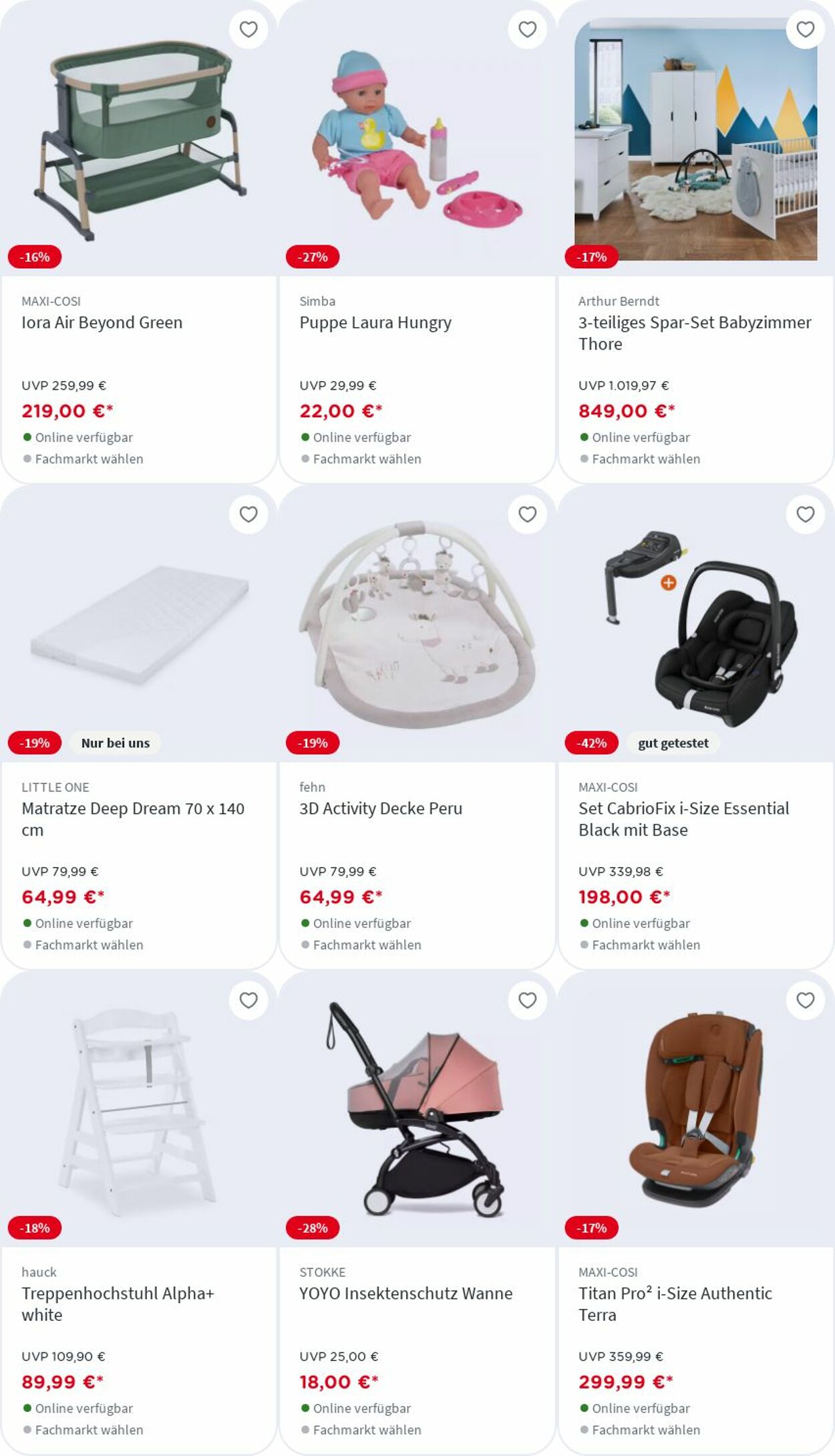 Prospekt Babyone 11.08.2025 - 17.08.2025
