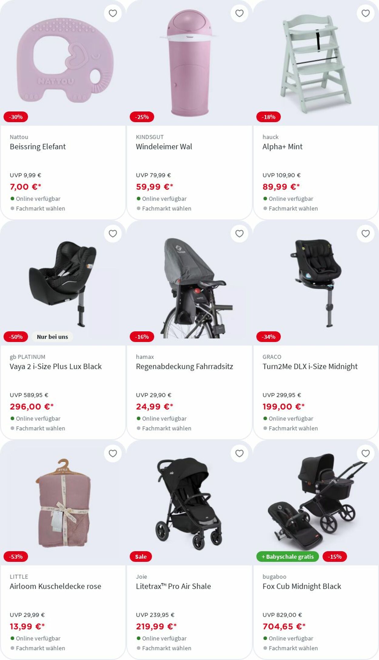 Prospekt Babyone 11.08.2025 - 17.08.2025