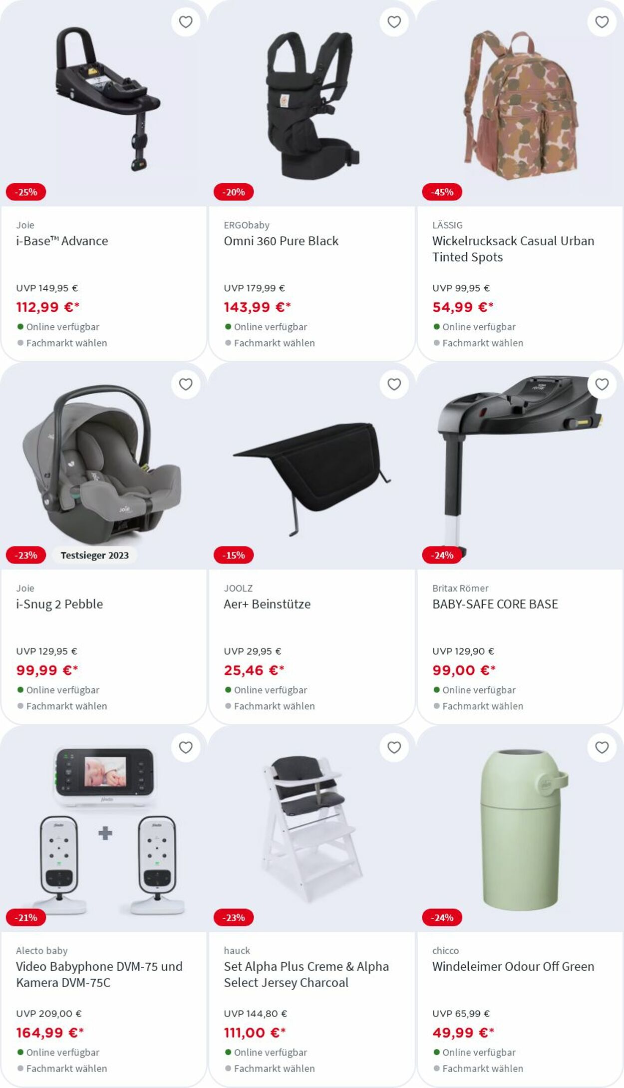 Prospekt Babyone 11.08.2025 - 17.08.2025
