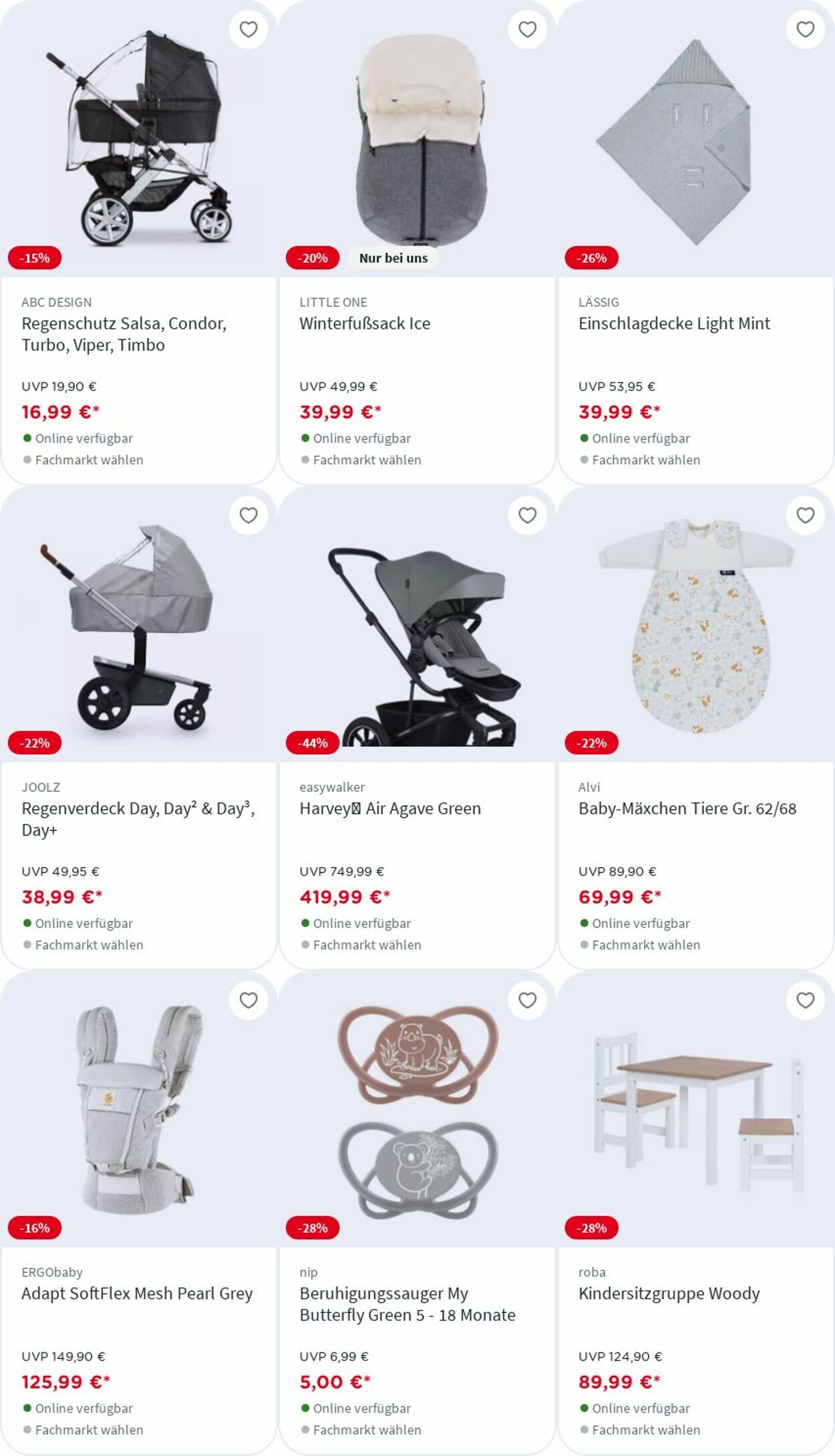 Prospekt Babyone 11.08.2025 - 17.08.2025