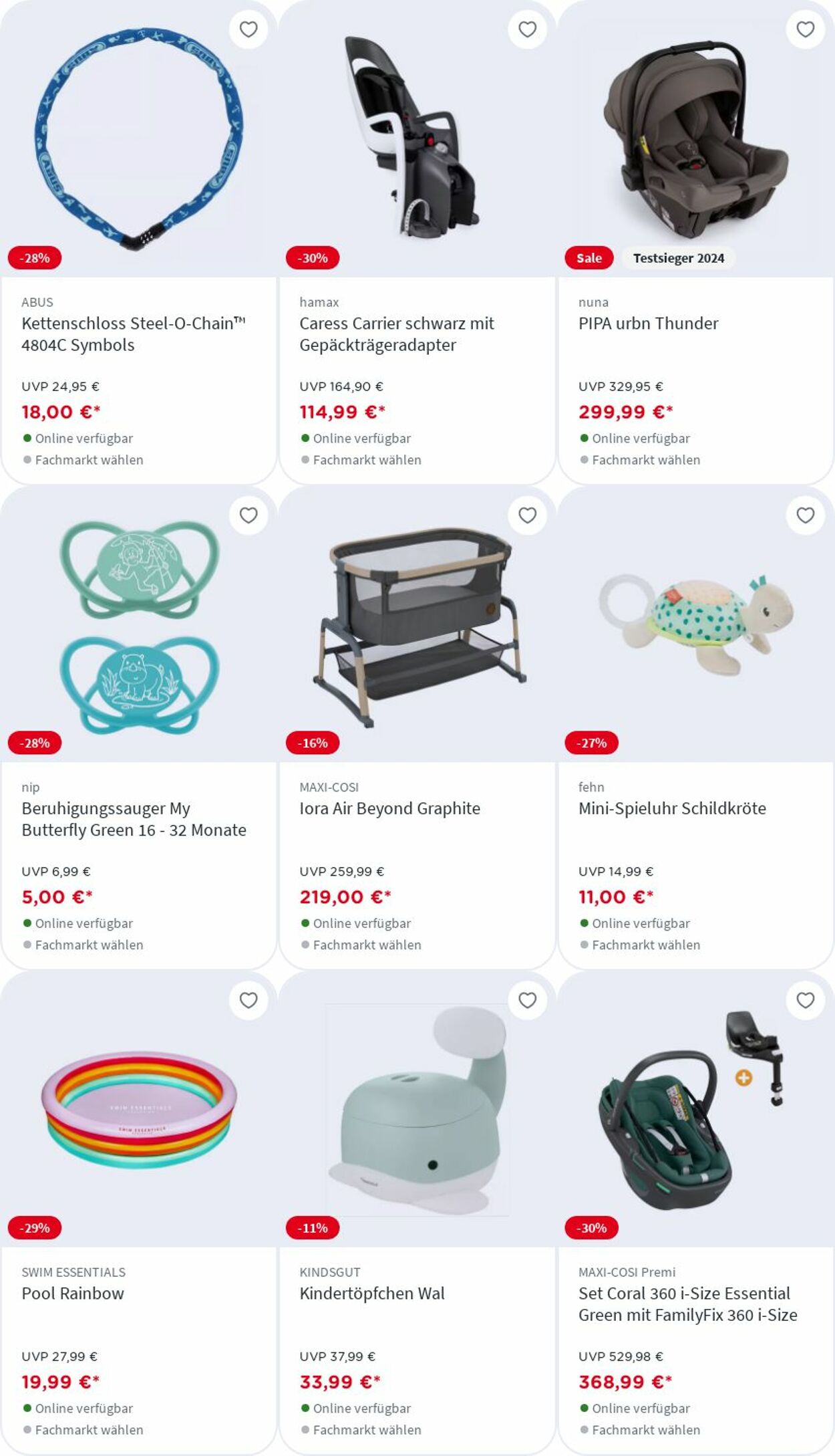 Prospekt Babyone 11.08.2025 - 17.08.2025