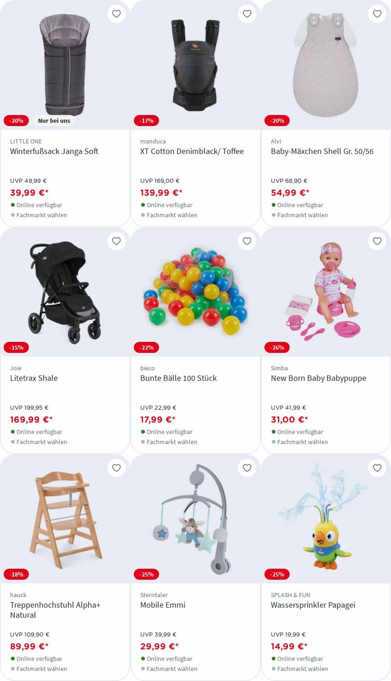 Prospekt Babyone 11.08.2025 - 17.08.2025