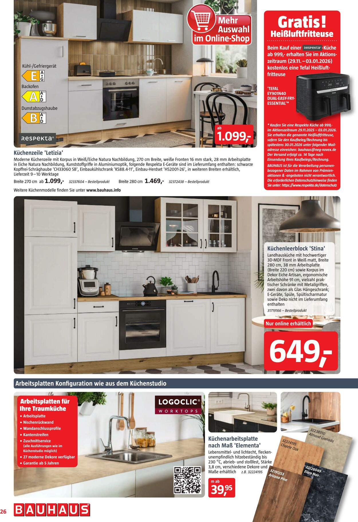 Prospekt Bauhaus 09.12.2025 - 23.12.2025