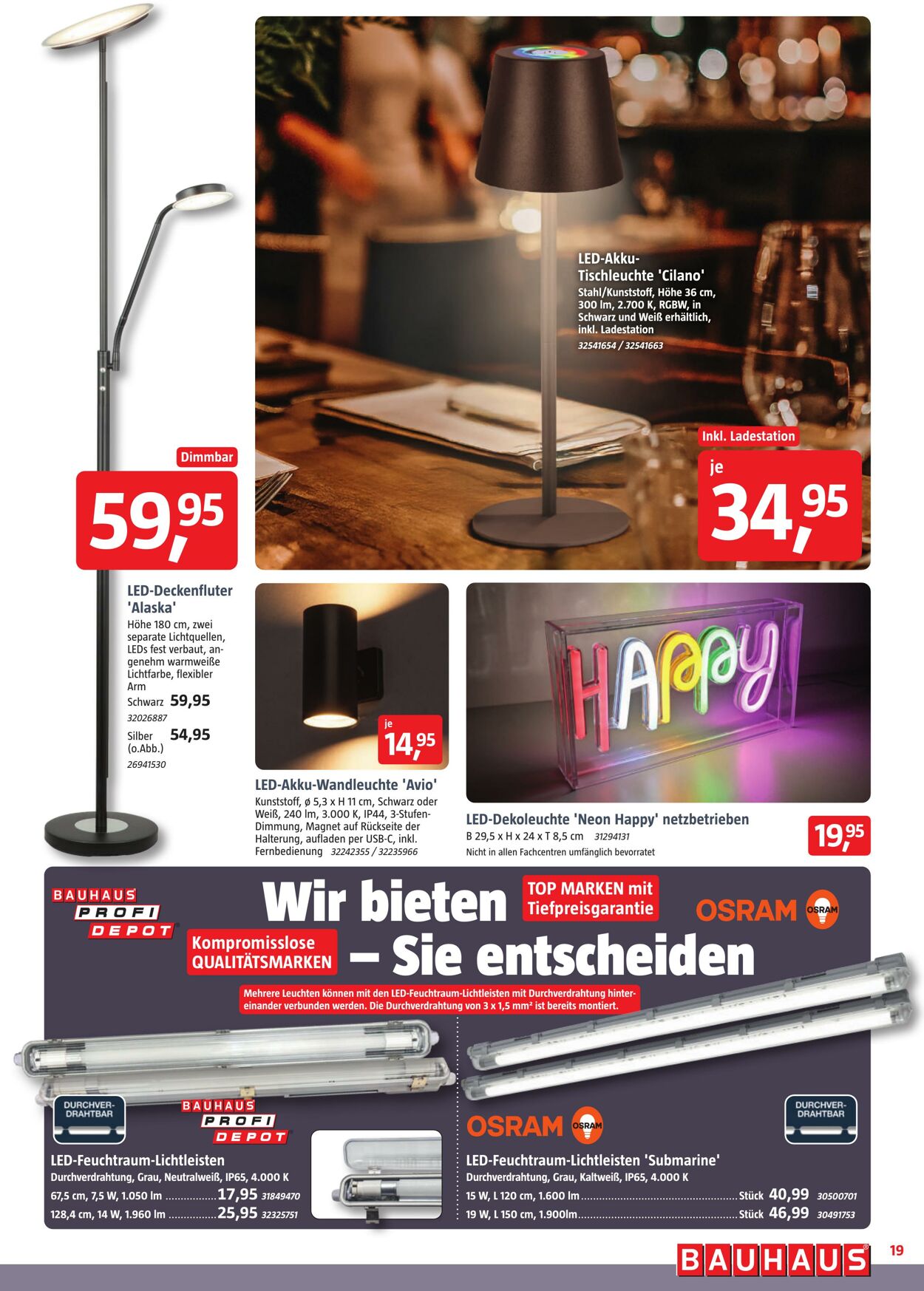 Prospekt Bauhaus 09.12.2025 - 23.12.2025