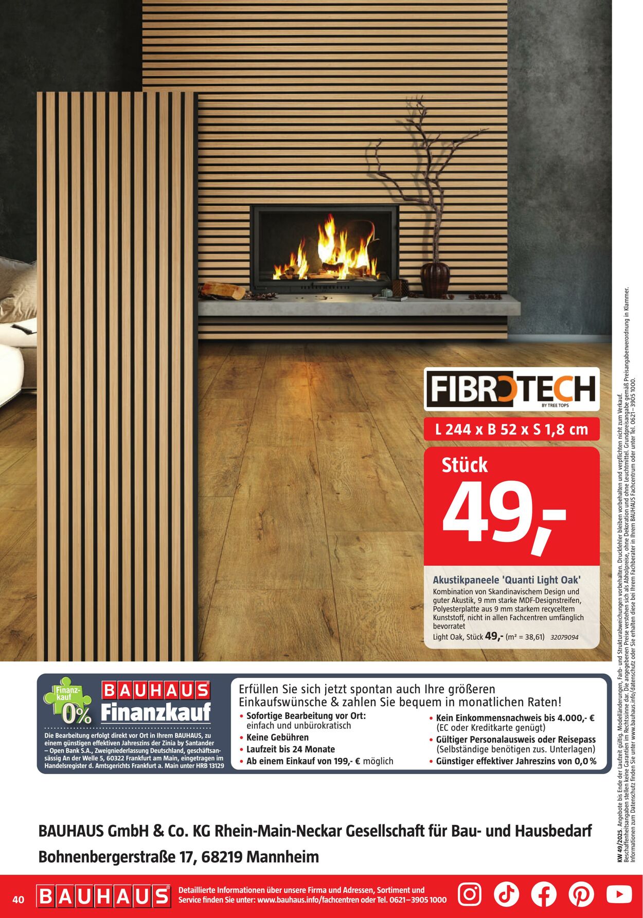 Prospekt Bauhaus 09.12.2025 - 23.12.2025