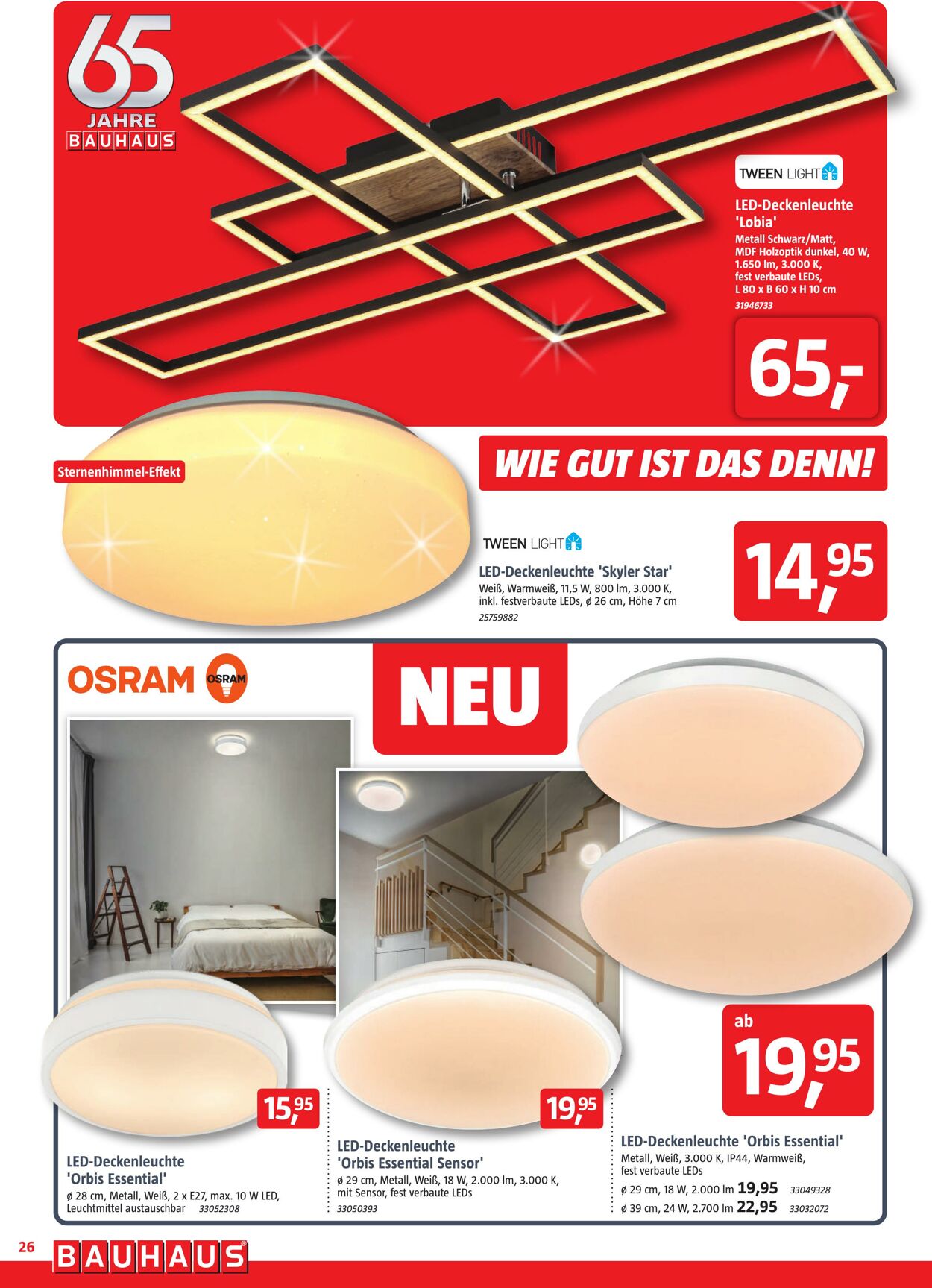 Prospekt Bauhaus 03.10.2025 - 17.10.2025