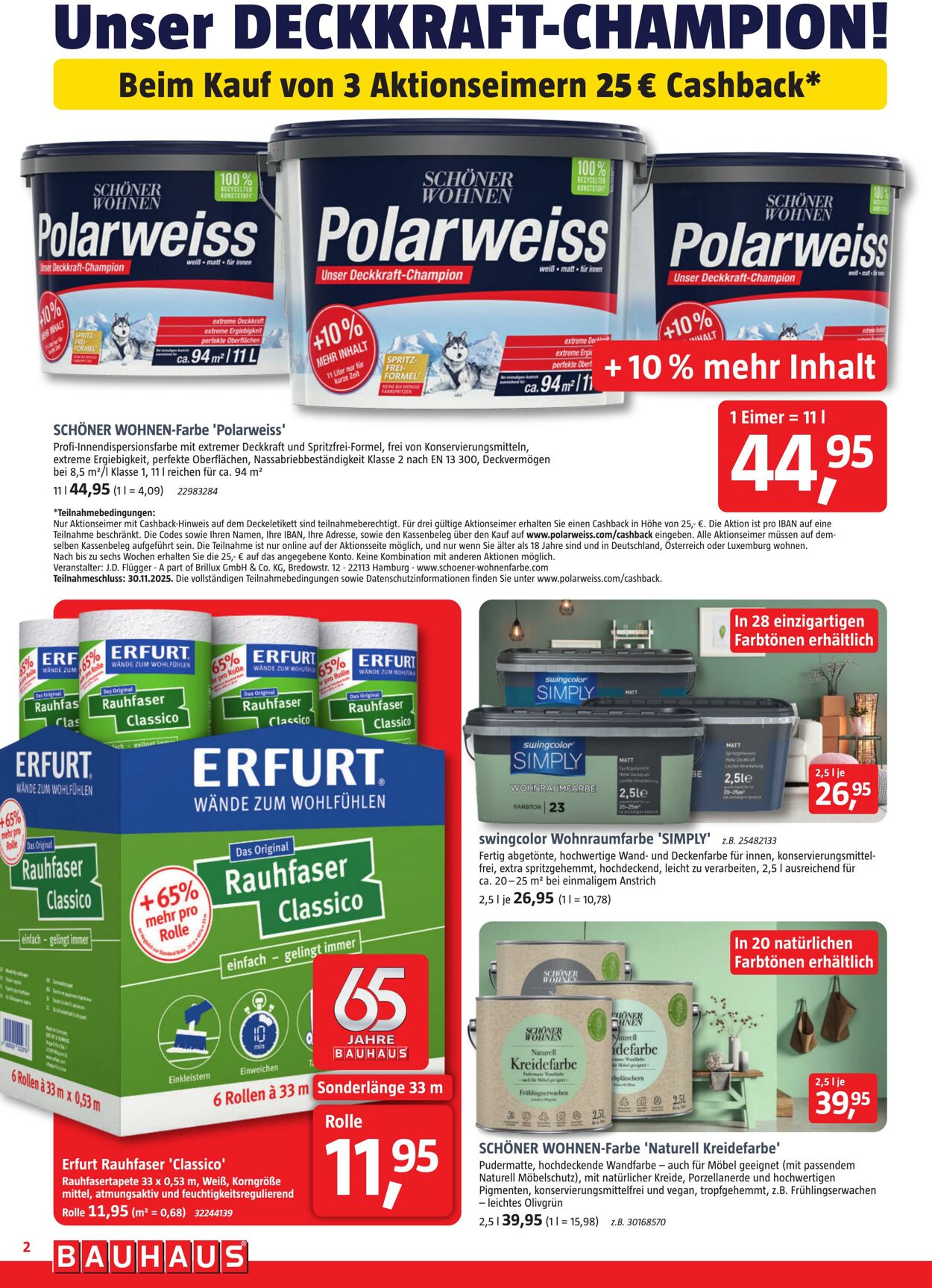 Prospekt Bauhaus 03.10.2025 - 17.10.2025