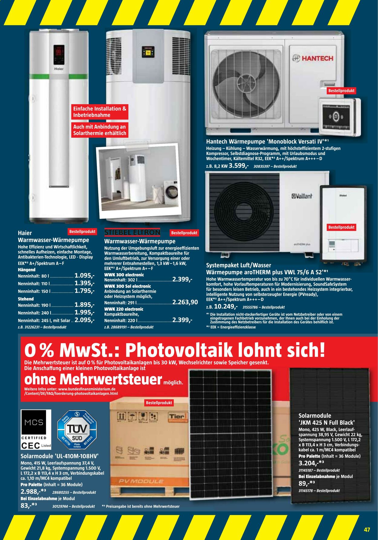 Prospekt Bauhaus 05.03.2024 - 30.03.2024