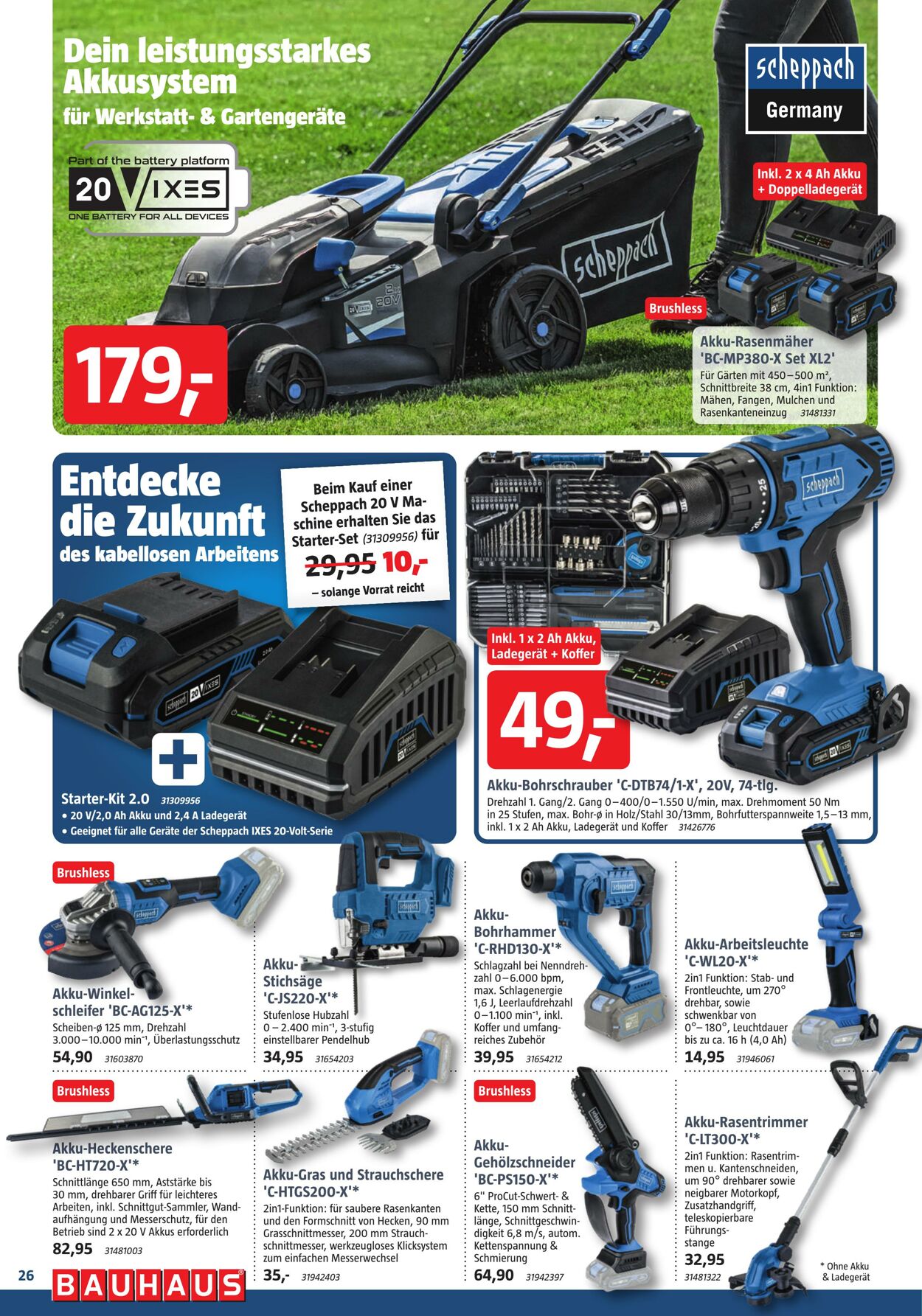 Prospekt Bauhaus 02.06.2025 - 16.06.2025