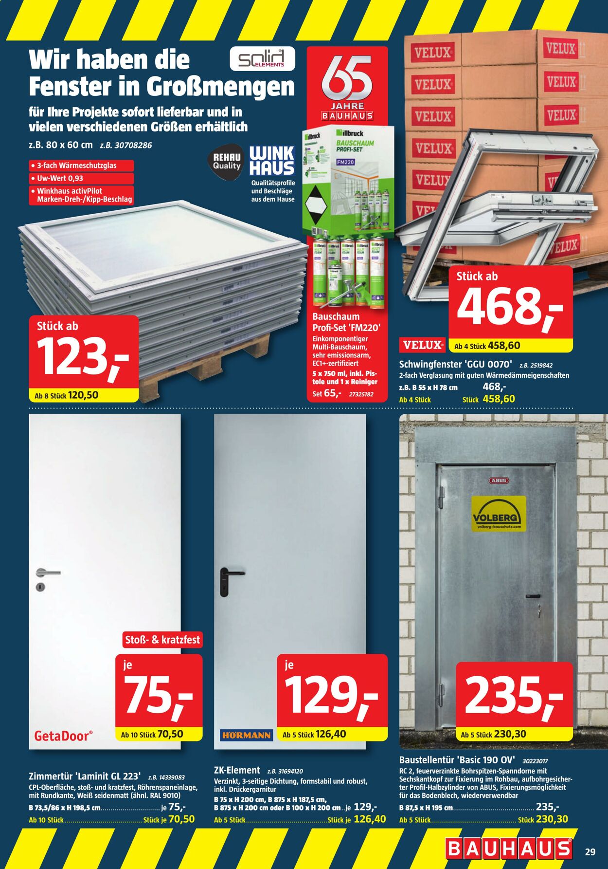 Prospekt Bauhaus 02.06.2025 - 16.06.2025