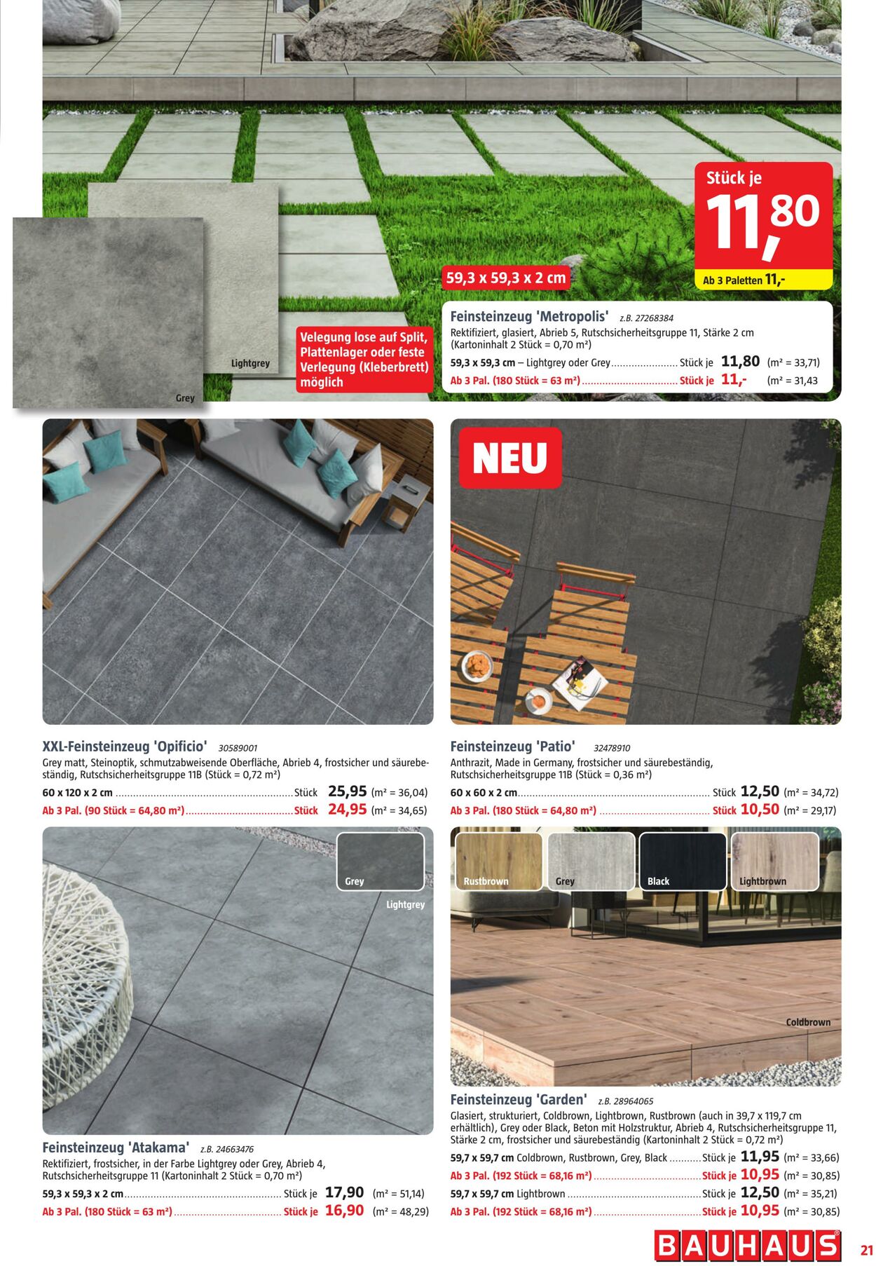 Prospekt Bauhaus 02.06.2025 - 16.06.2025