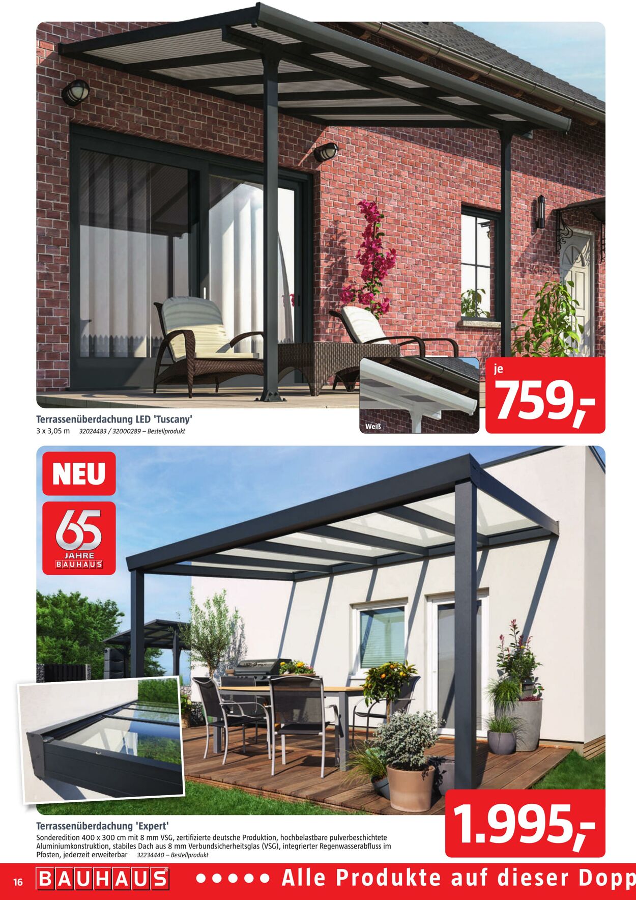 Prospekt Bauhaus 02.06.2025 - 16.06.2025