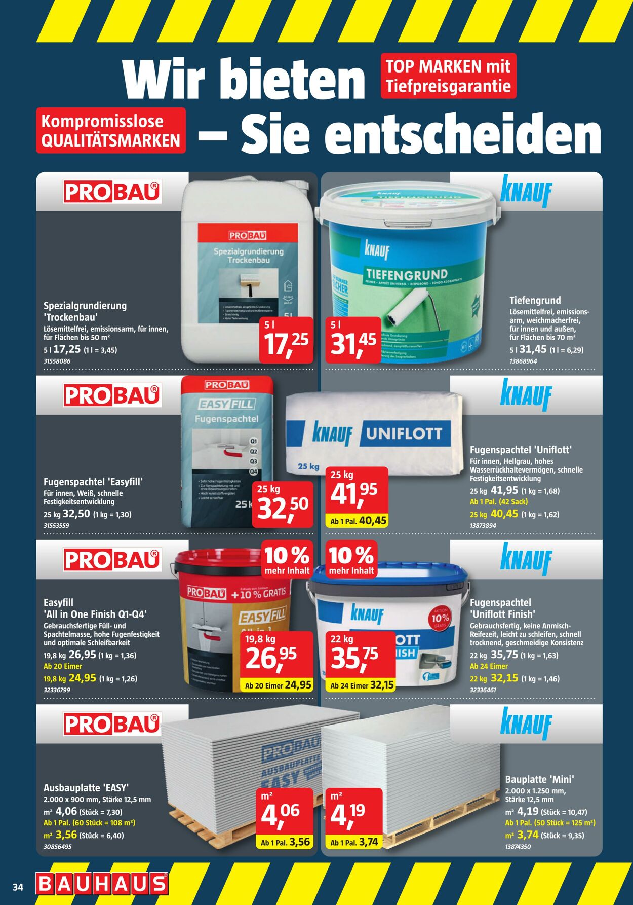 Prospekt Bauhaus 02.06.2025 - 16.06.2025