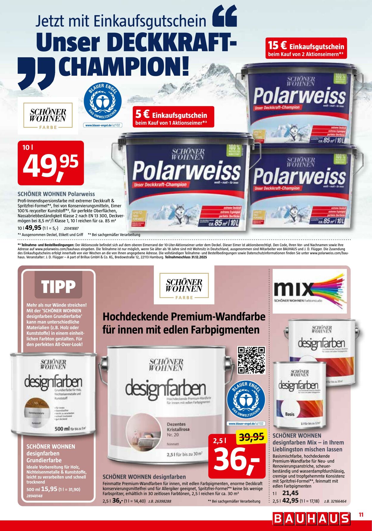 Prospekt Bauhaus 02.11.2025 - 16.11.2025