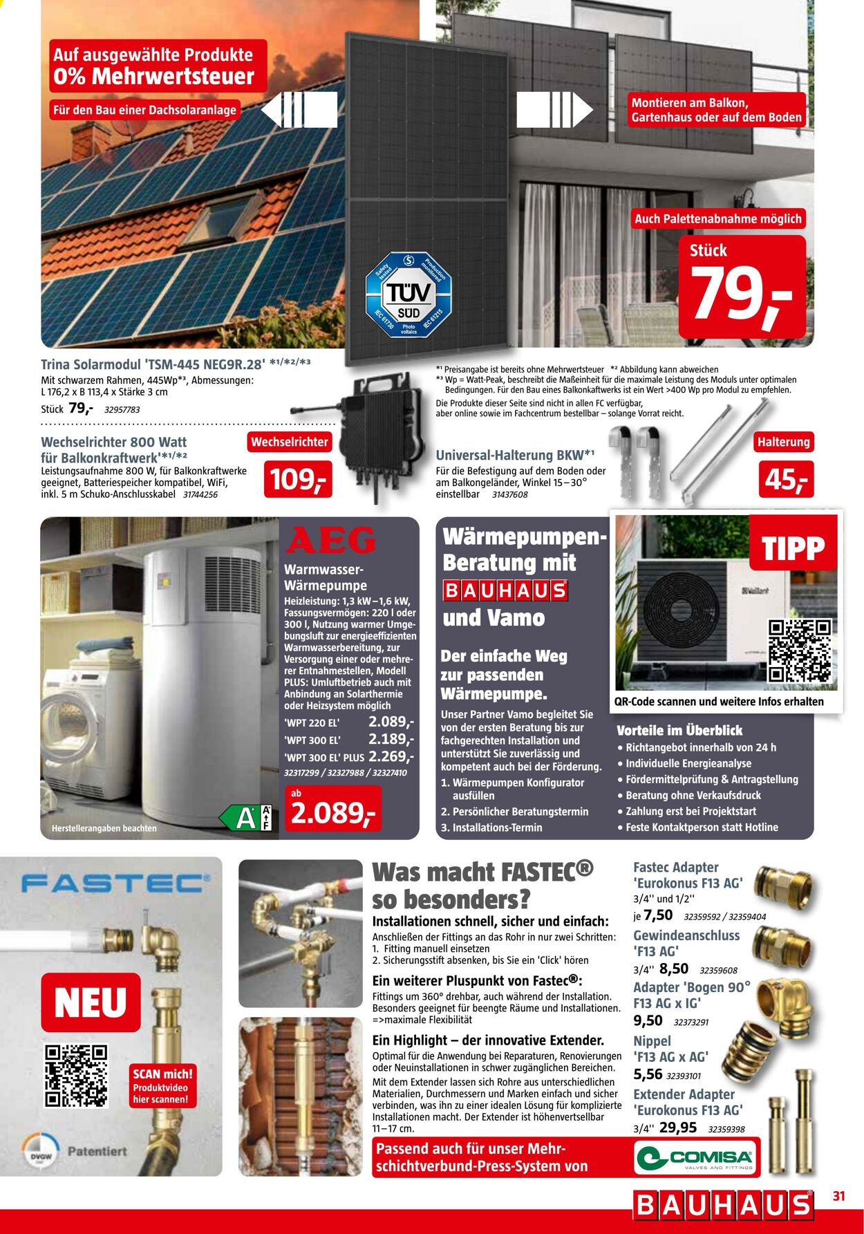Prospekt Bauhaus 01.09.2025 - 15.09.2025