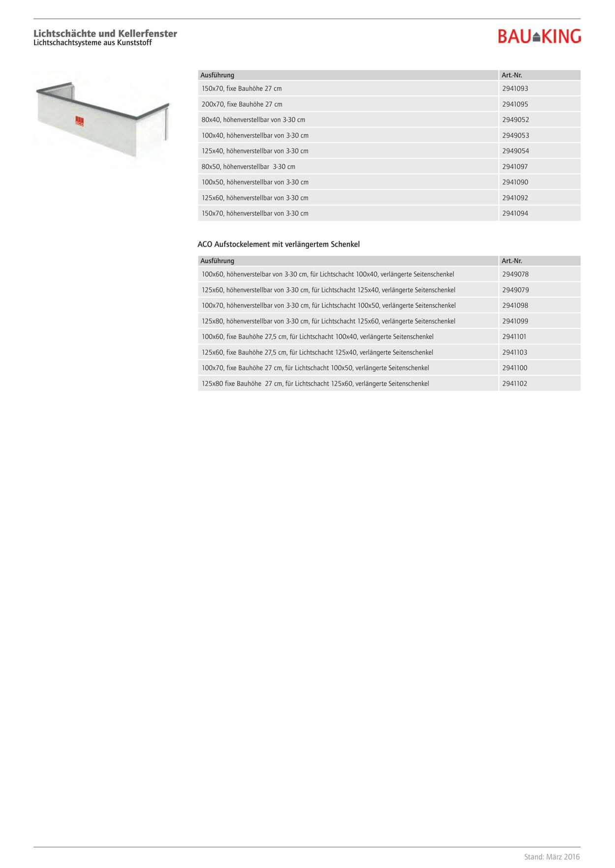 Prospekt Bauking 17.04.2023 - 31.12.2023