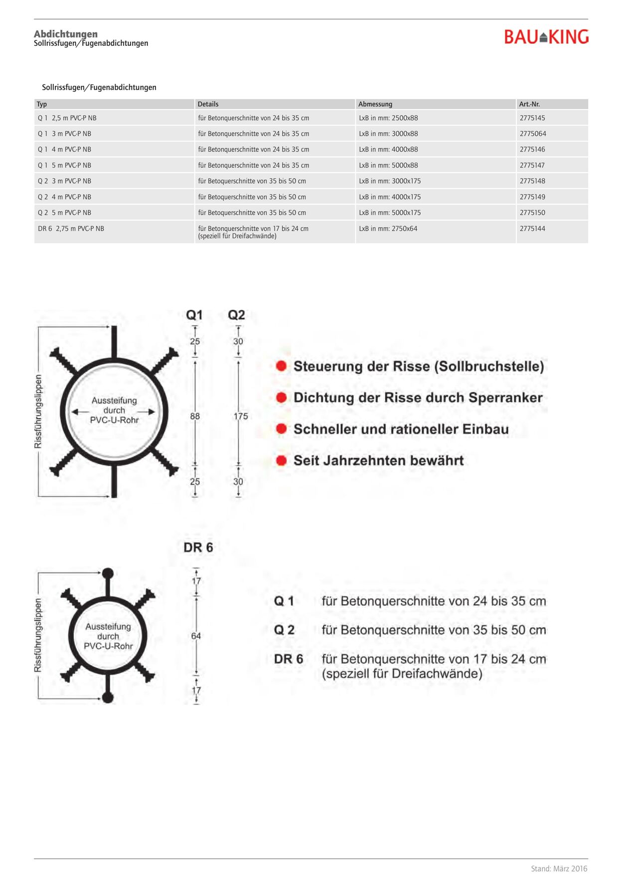 Prospekt Bauking 17.04.2023 - 31.12.2023