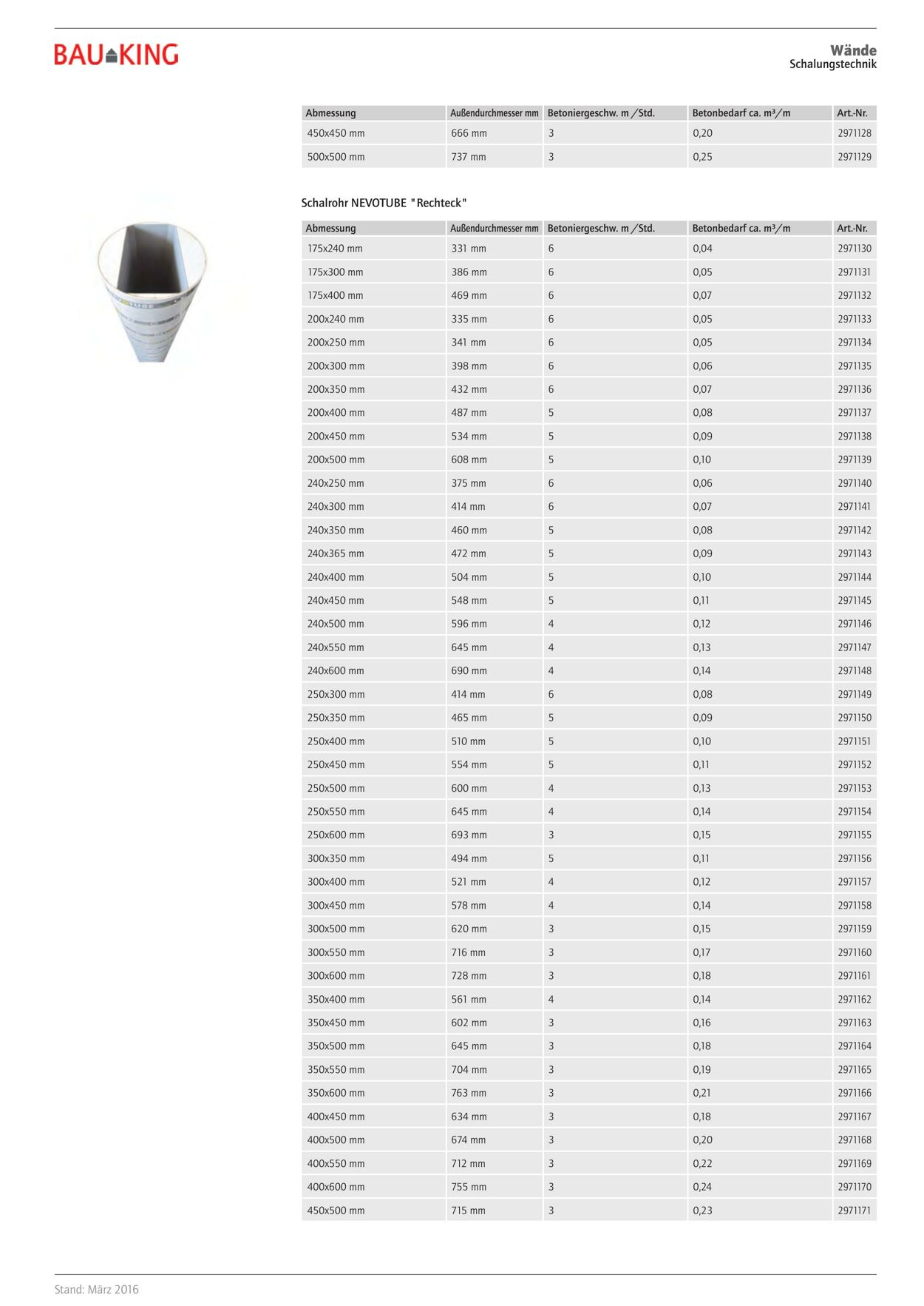 Prospekt Bauking 17.04.2023 - 31.12.2023