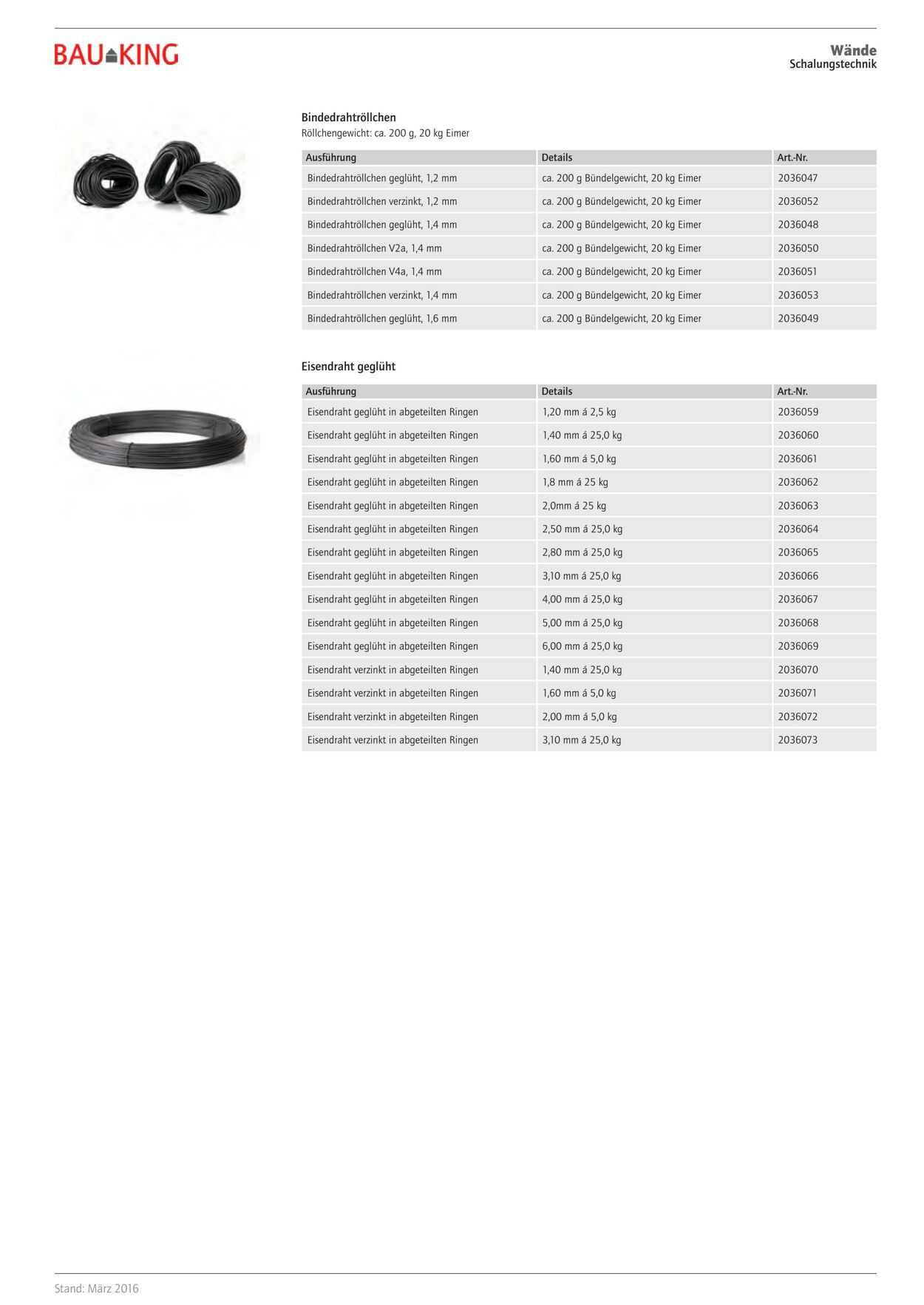 Prospekt Bauking 17.04.2023 - 31.12.2023