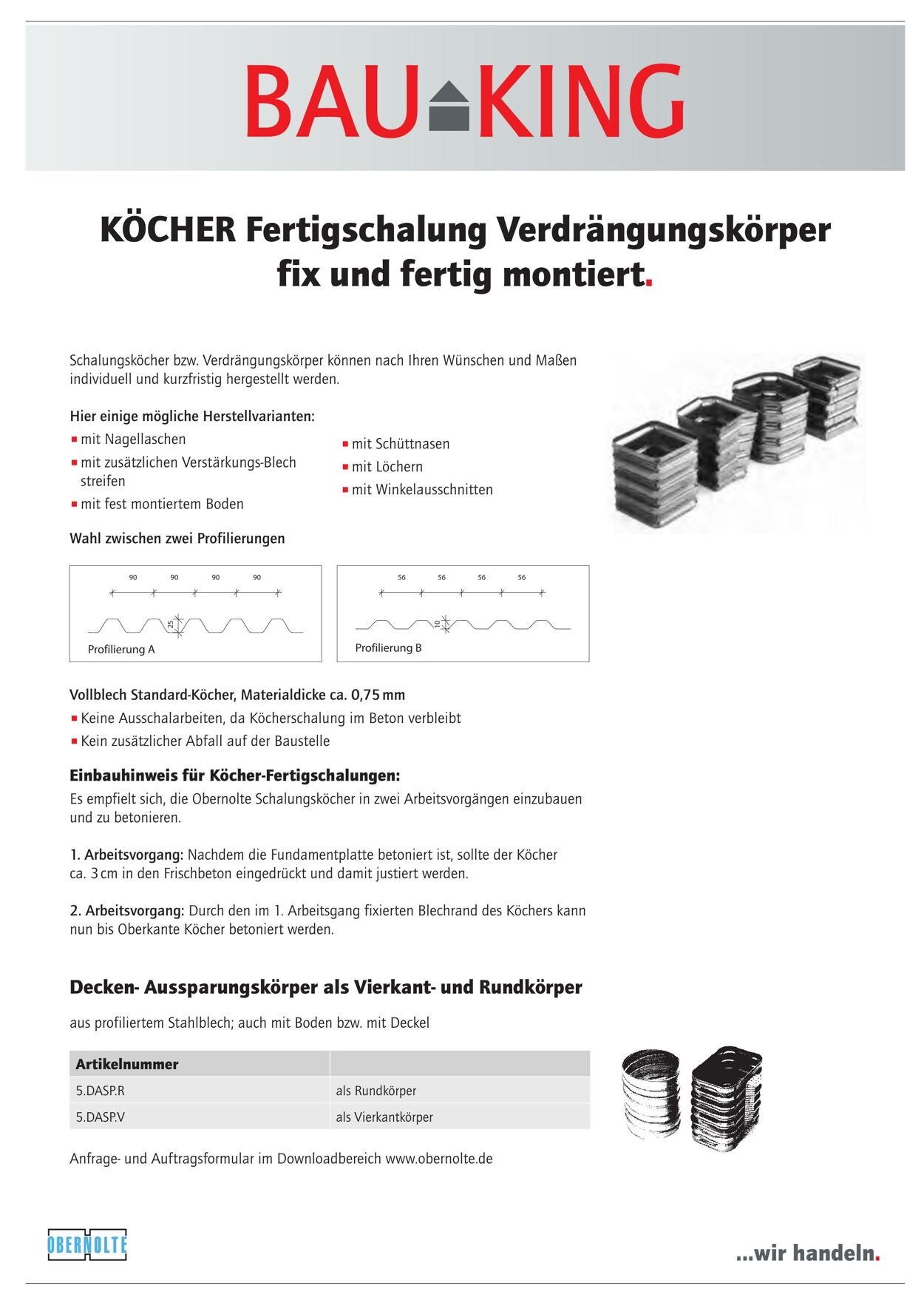 Prospekt Bauking 17.04.2023 - 31.12.2023