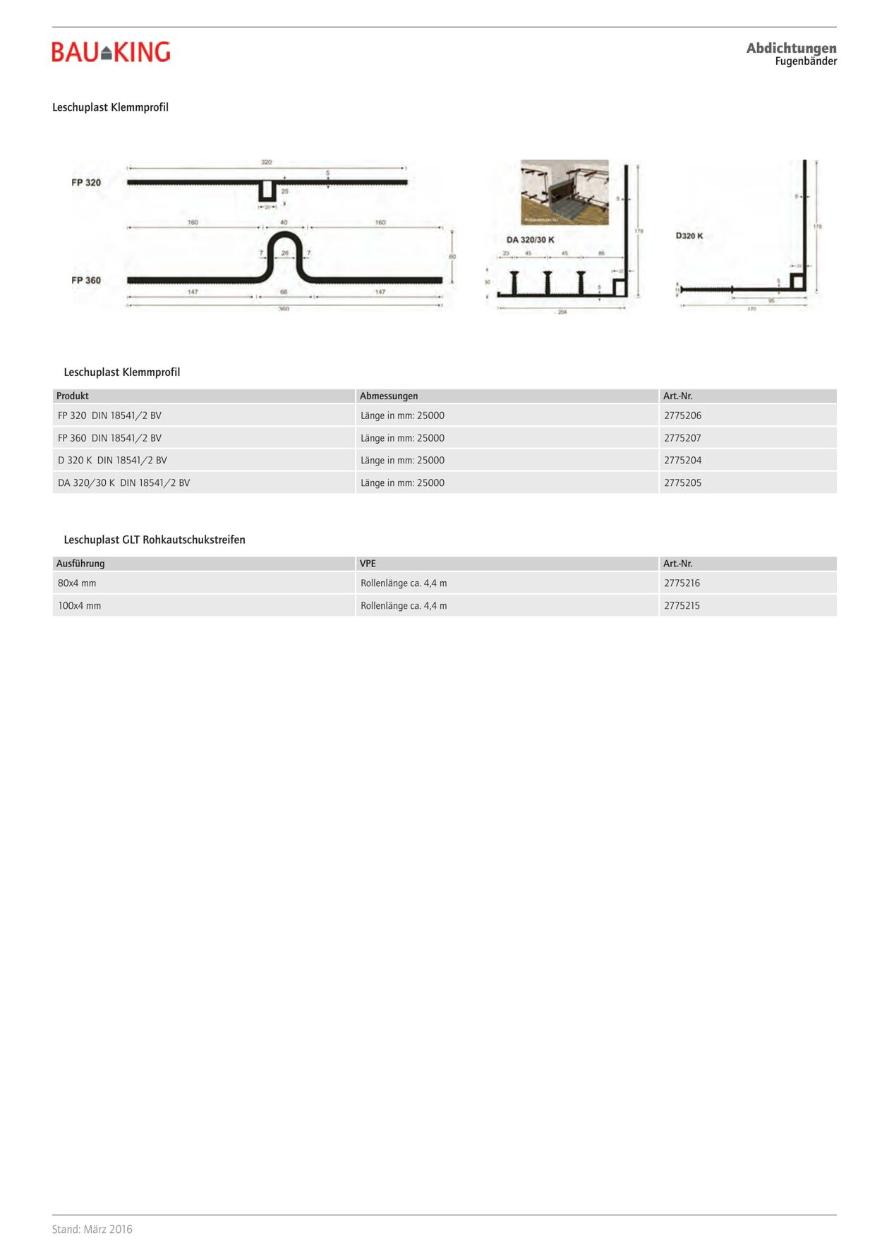 Prospekt Bauking 17.04.2023 - 31.12.2023