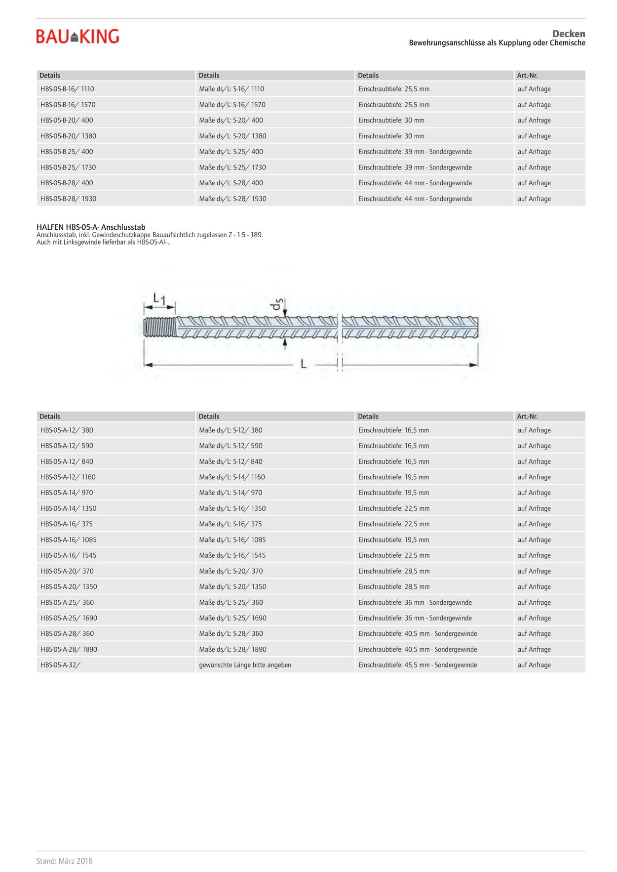 Prospekt Bauking 17.04.2023 - 31.12.2023