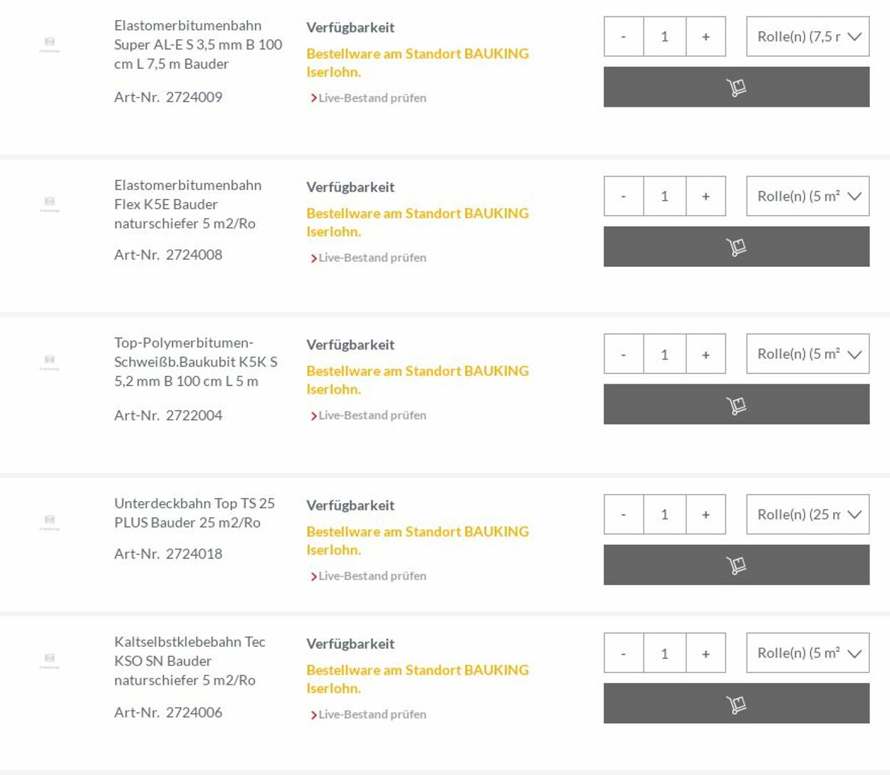 Prospekt Bauking 06.02.2023 - 15.02.2023