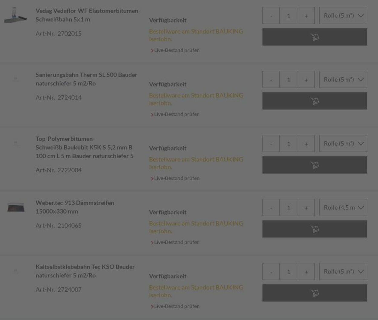 Prospekt Bauking 20.01.2025 - 29.01.2025